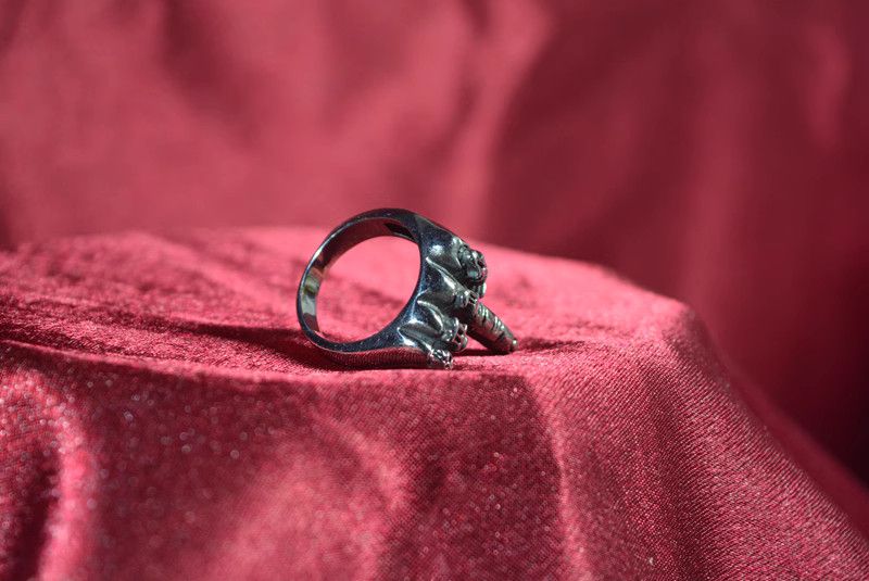 Jewelry Fxck Hip-hop Jewelry Rings Open Size Chrome Ring (Size 7-13) Size ONE SIZE - 2 Thumbnail