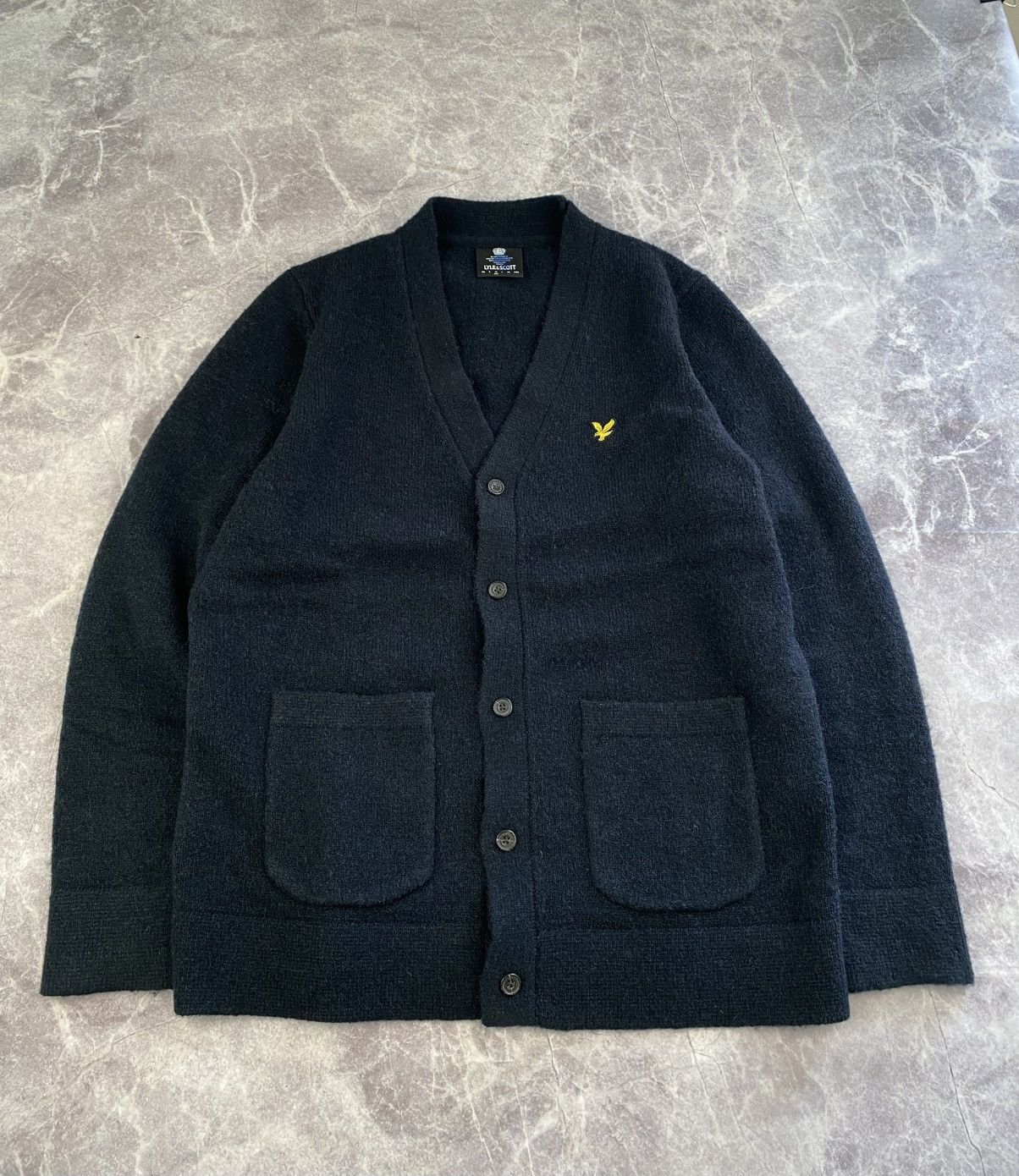 Lyle & Scott Lyle & Scott Knitting Cardigan with Front Pocket Size: M Size US M / EU 48-50 / 2 - 1 Thumbnail