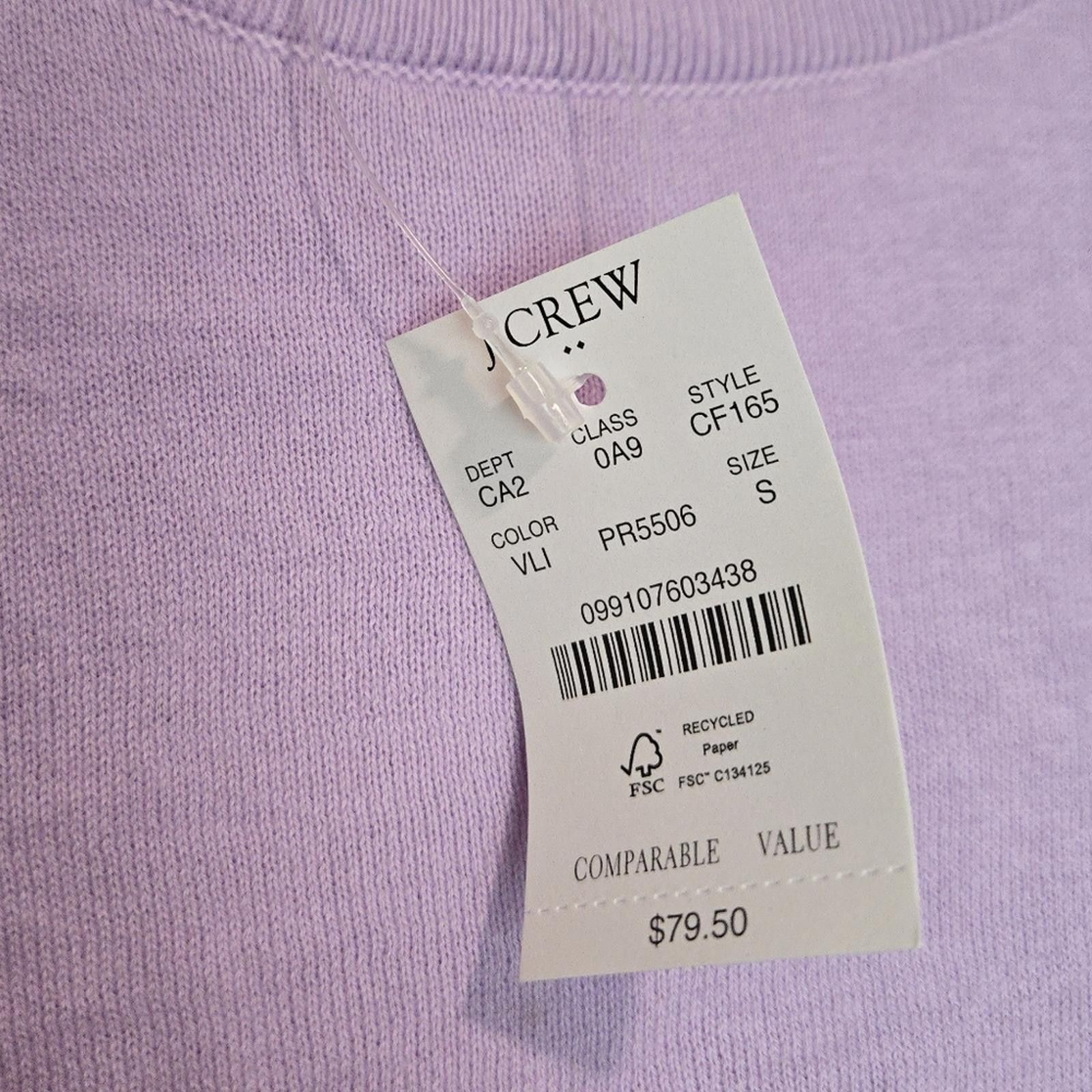 J.Crew J Crew Cotton Teddie sweater Size S / US 4 / IT 40 - 3 Thumbnail