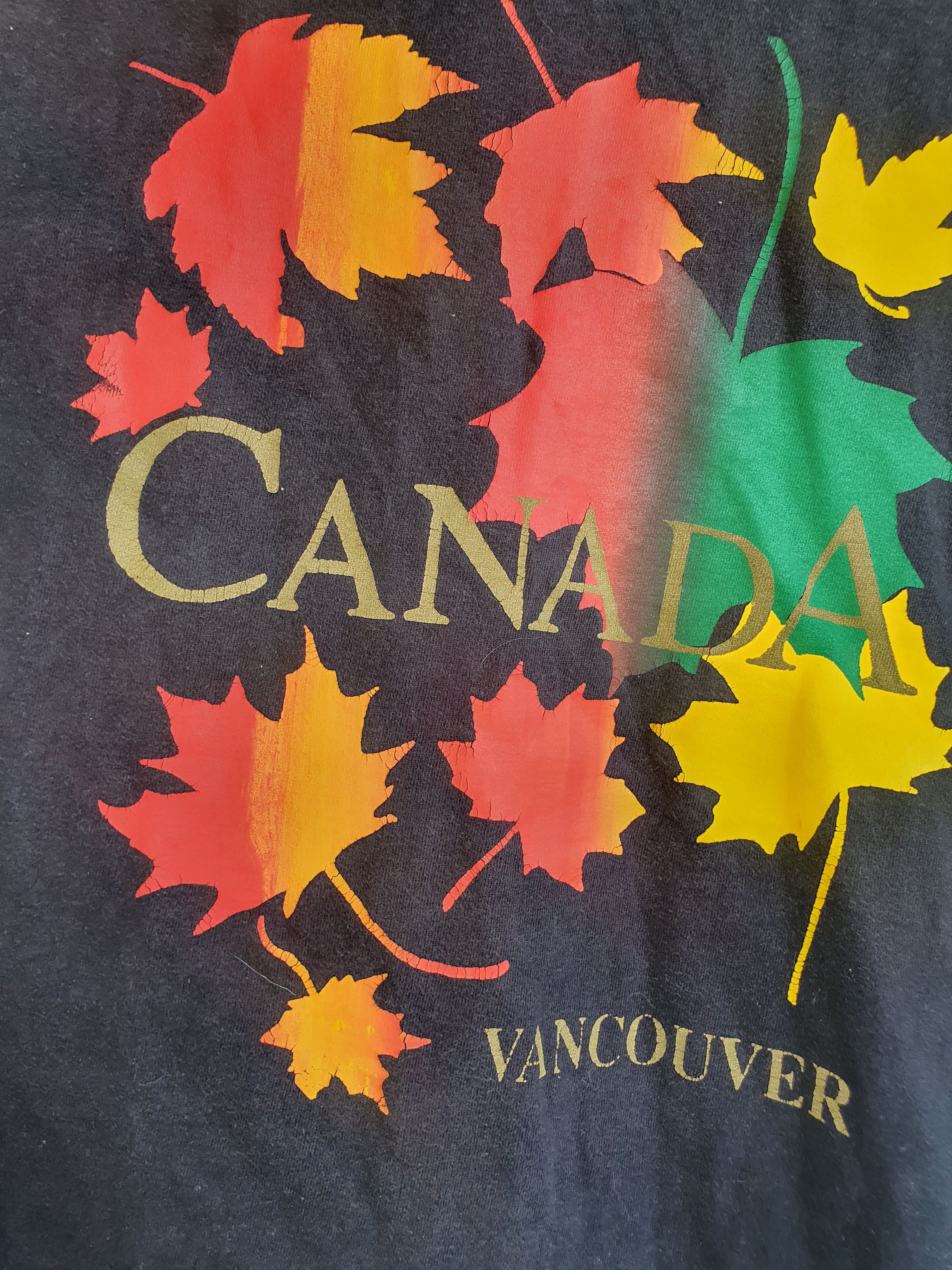Vintage Canada Vancouver Vtg Single Stitch Destination t-shirt XL Size US XL / EU 56 / 4 - 7 Thumbnail