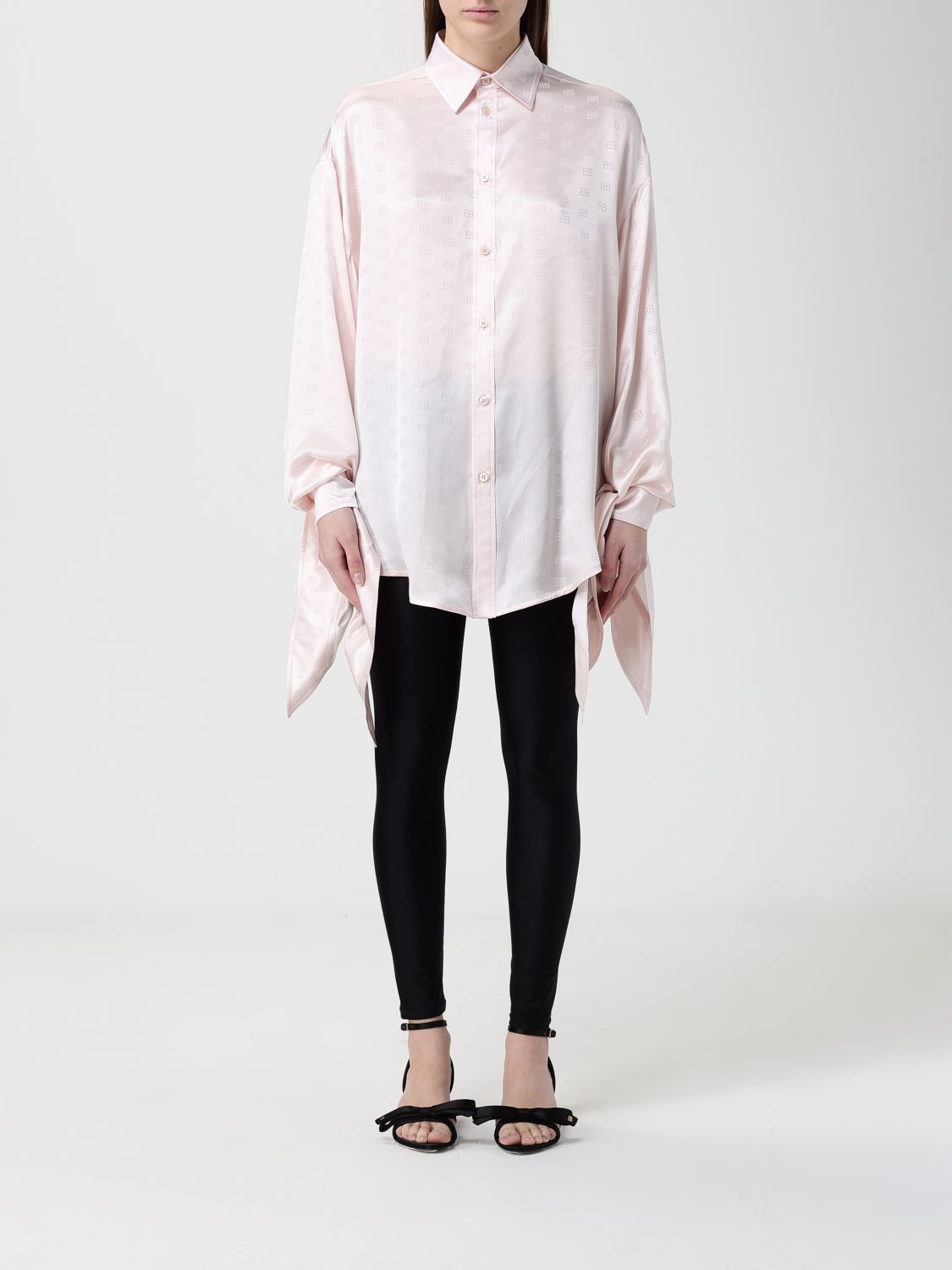 Balenciaga Balenciaga Shirt Woman Pearl Size L / US 10 / IT 46 - 1 Thumbnail