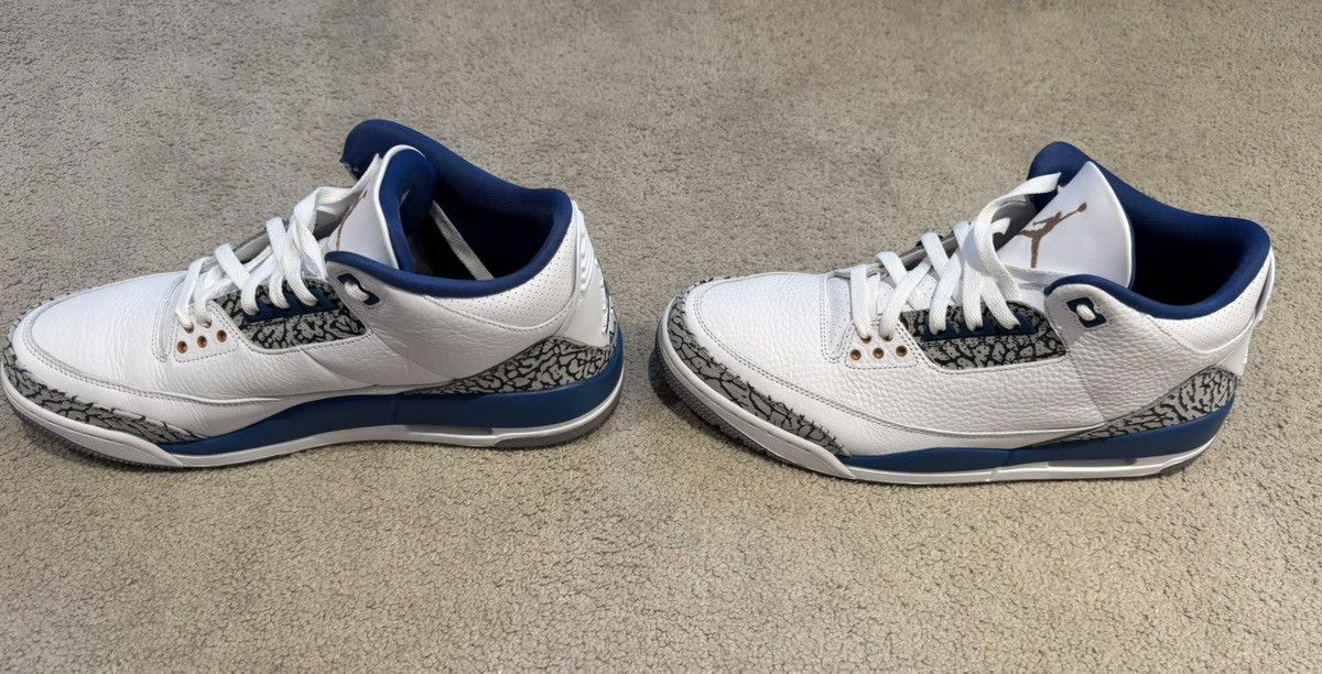 Jordan Brand Jordan 3 Retro Wizards Size US 11.5 / EU 44-45 - 6 Thumbnail