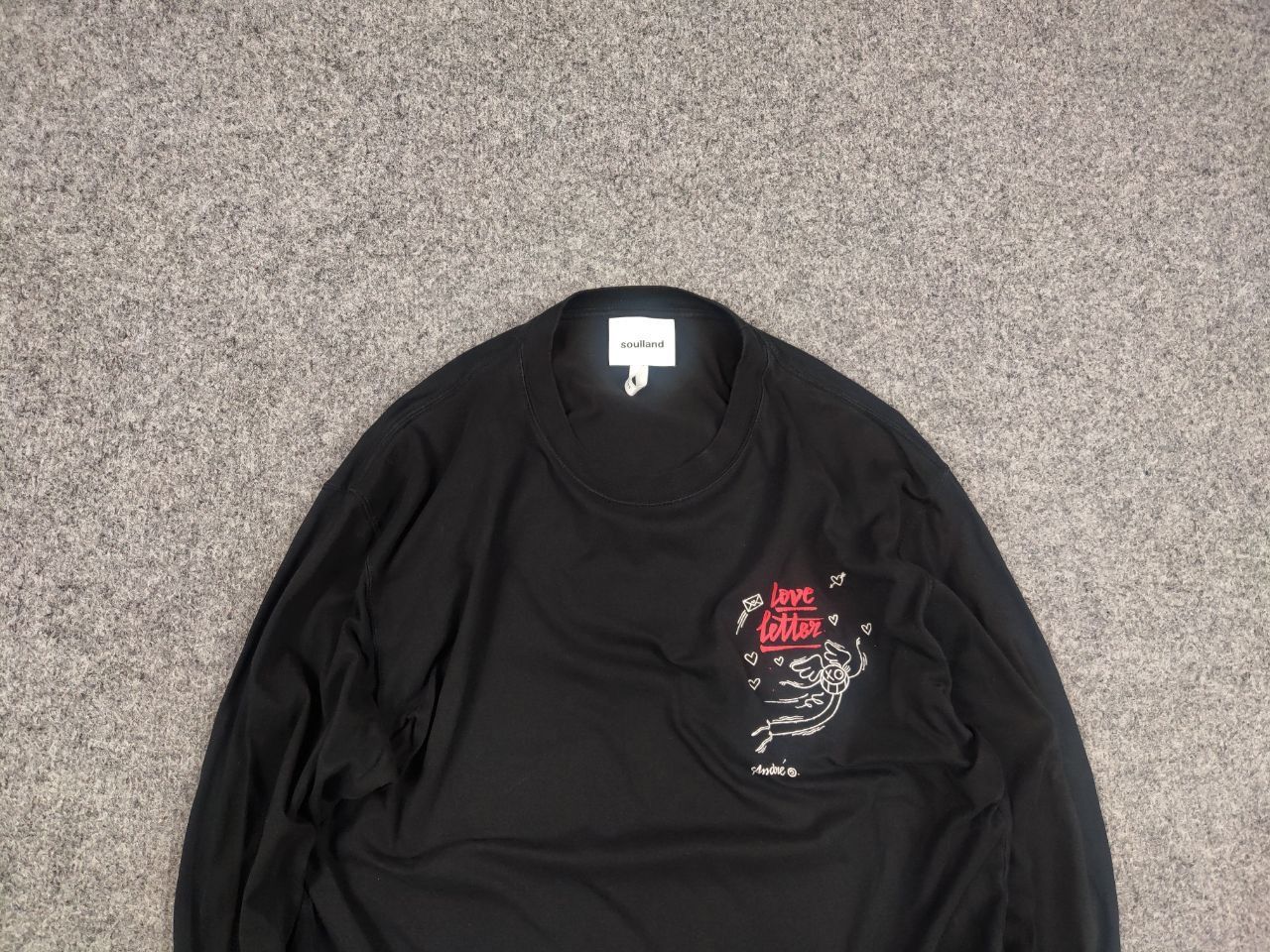 Soulland Soulland Design Pepe Long Sleeve Black logo Size US S / EU 44-46 / 1 - 5 Thumbnail