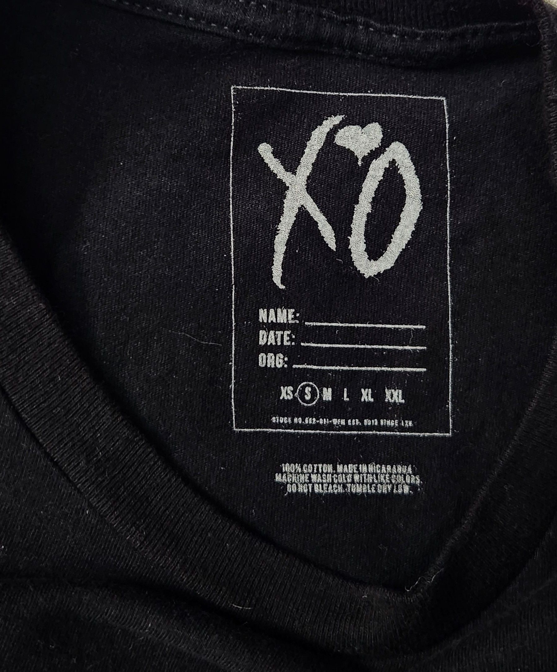 The Weeknd The Weekend Starboy Tour Shirt Adult Unisex Small LongSleeve Size US S / EU 44-46 / 1 - 5 Thumbnail