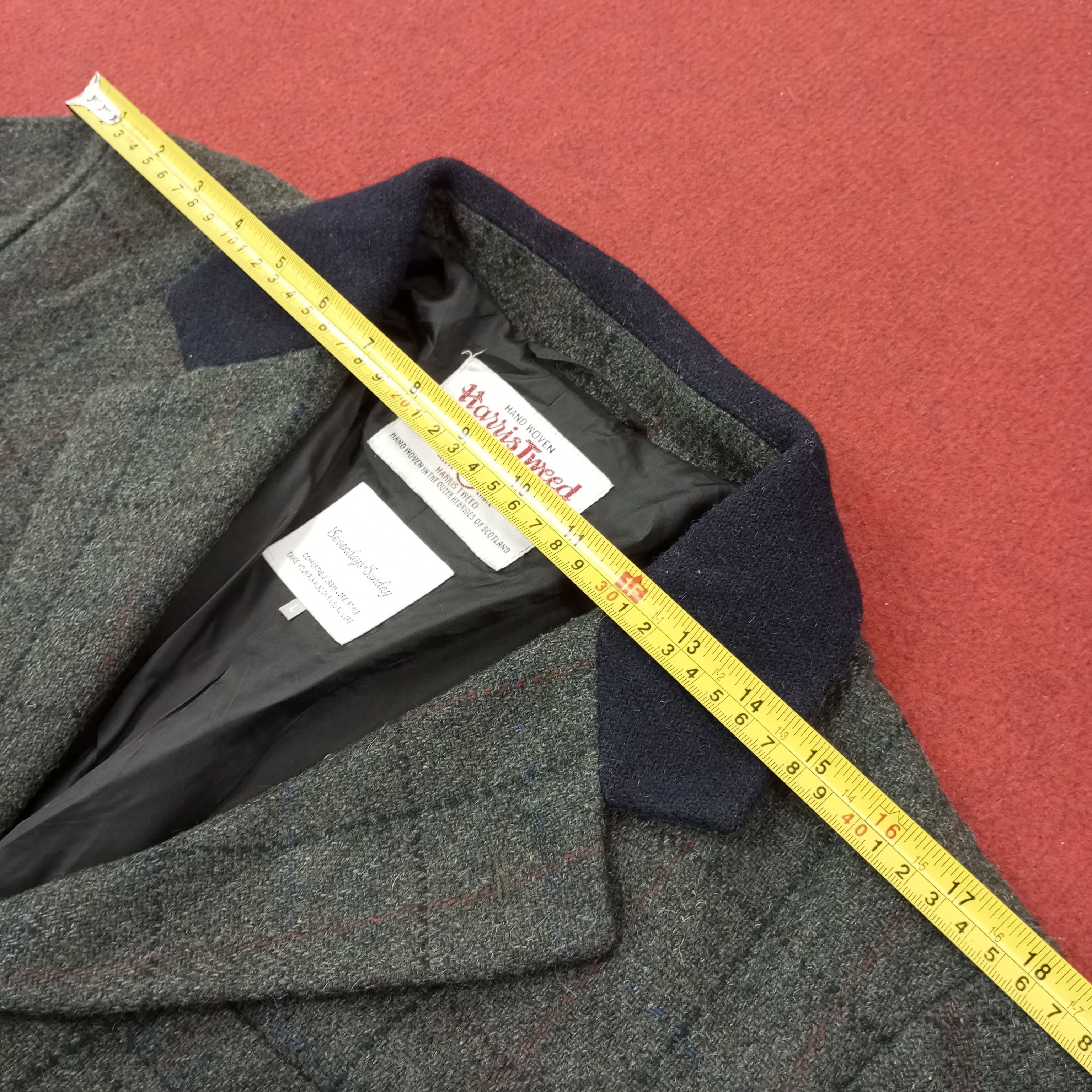 Harris Tweed Harris Tweed Fashion Style Long Jacket c254n6 Size US M / EU 48-50 / 2 - 8 Thumbnail