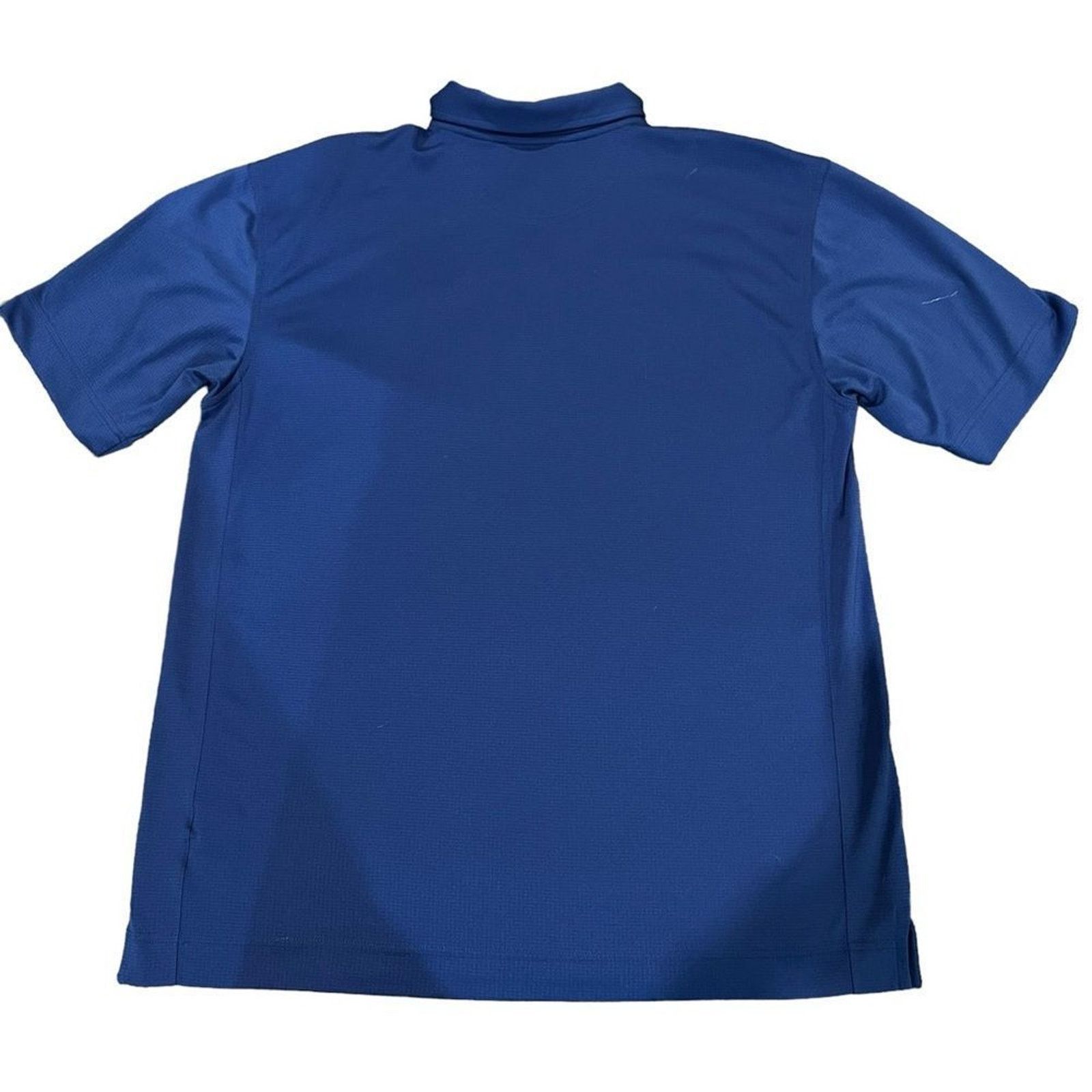 Cutter & Buck Cutter & Buck Men's Polo Shirt Size Large Blue Solid Size US L / EU 52-54 / 3 - 4 Thumbnail
