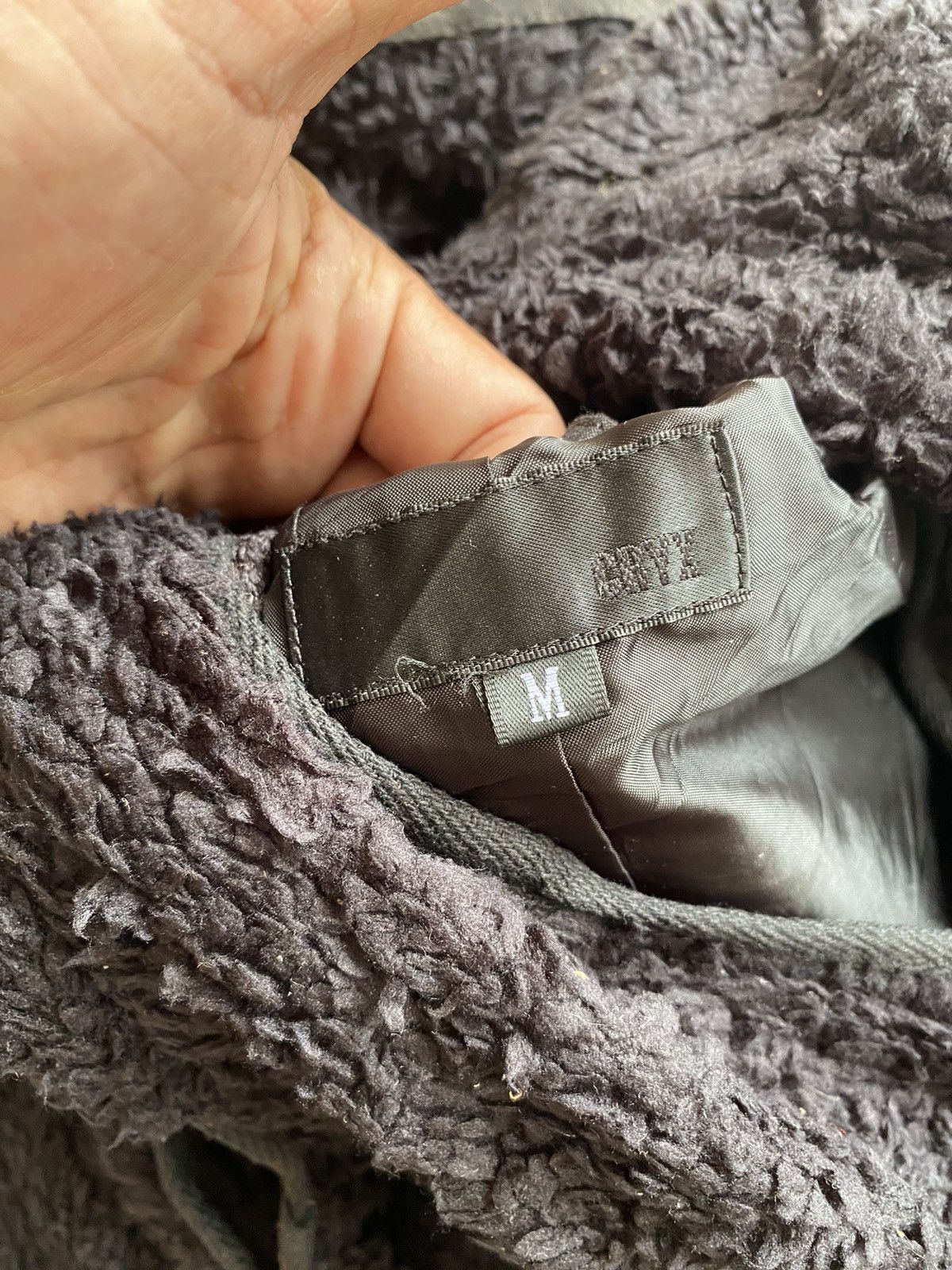 If Six Was Nine × Japanese Brand × Le Grande Bleu (L.G.B.) Japanese Cryx black Fur jacket Size US M / EU 48-50 / 2 - 16 Thumbnail