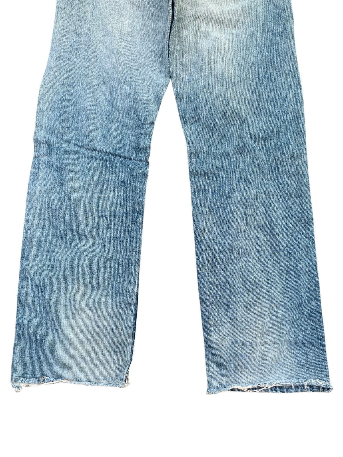 Levi's VINTAGE LEVI'S BIG E 502 TRASHER SELVEDGE DISTRESSED DENIM Size US 31 - 9 Thumbnail
