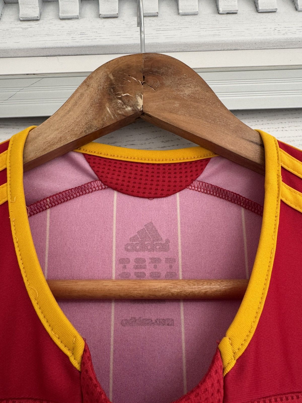 Adidas Vintage Spain 2006-2007 Home Soccer Jersey Football Shirt Size US S / EU 44-46 / 1 - 12 Thumbnail