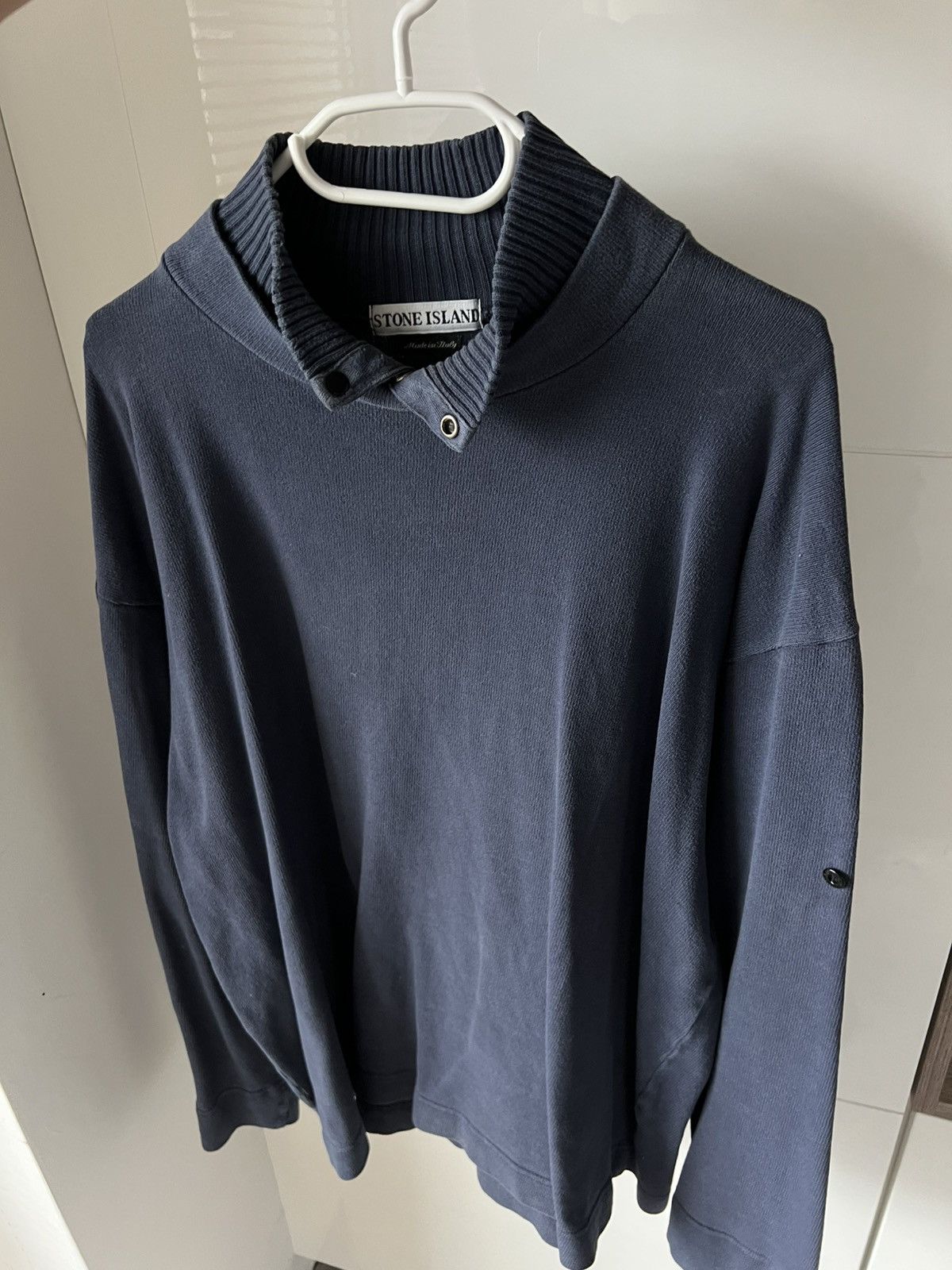 Stone Island Bery Rare Vintage Stone Island Men’s 90s High Neck Sweater Size US XL / EU 56 / 4 - 6 Thumbnail