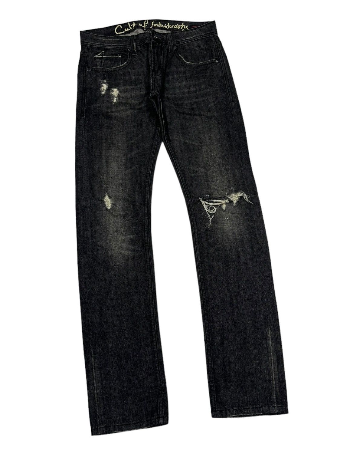 Cult Of Individuality 🔥CULT OF INDIVIDUALITY JAPANESE DENIM ROCKER SLIM FIT JEANS Size US 30 / EU 46 - 3 Thumbnail