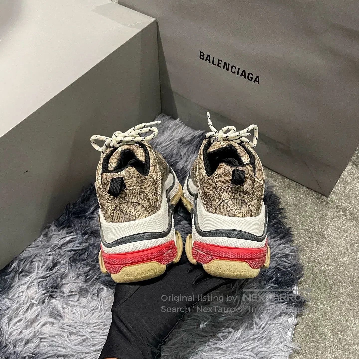 Gucci gucci x balenciaga dad sneakers for casual wear. Size US 7.5 / EU 40-41 - 6 Thumbnail