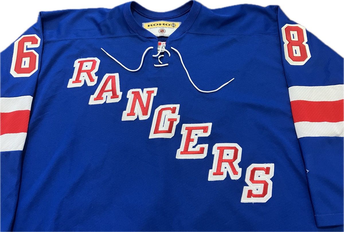 Koho New York Rangers Jaromir Jagr KOHO NHL Hockey Jersey Size 2X Size US XXL / EU 58 / 5 - 2 Thumbnail