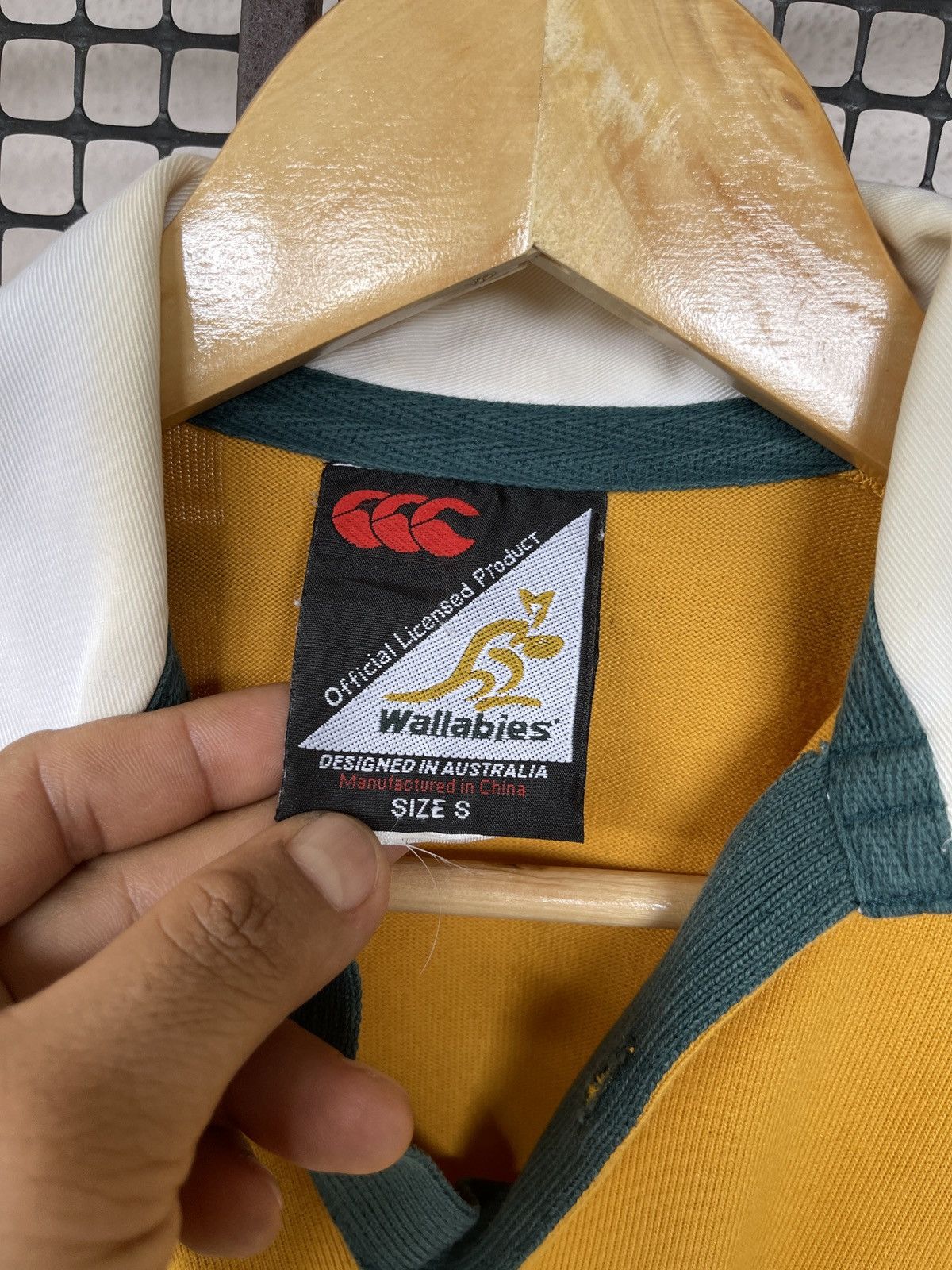 Canterbury of New Zealand Rare🔥Vintage CANTERBURY iRB Rugby World Cup Shirt Size US M / EU 48-50 / 2 - 8 Thumbnail
