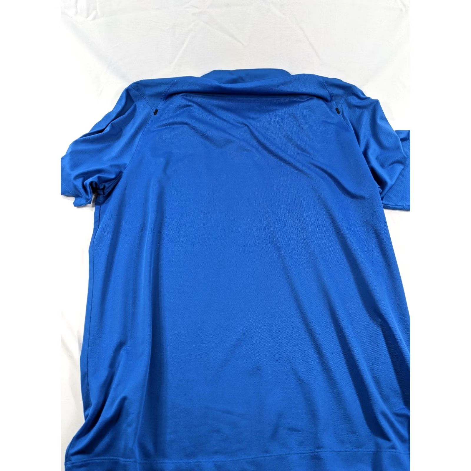 Nike Nike Golf Short Sleeve Polo Shirt XL Blue Exc Mens Spread Collar Button-Up Casual Accessories Logo Oak Tree National Size US XL / EU 56 / 4 - 7 Thumbnail