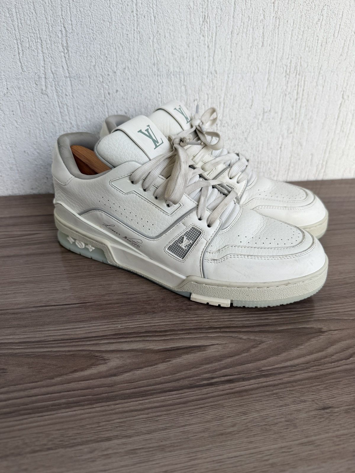 Louis Vuitton lv trainers by Virgil Abloh Size US 9 / EU 42 - 1 Thumbnail