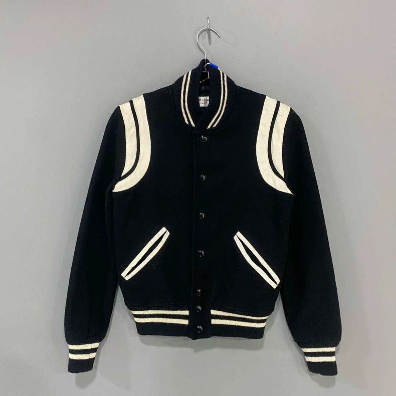 Saint Laurent Paris Saint Laurent Paris Saint Laurent Classic Baseball Jacket Size US XS / EU 42 / 0 - 2 Thumbnail
