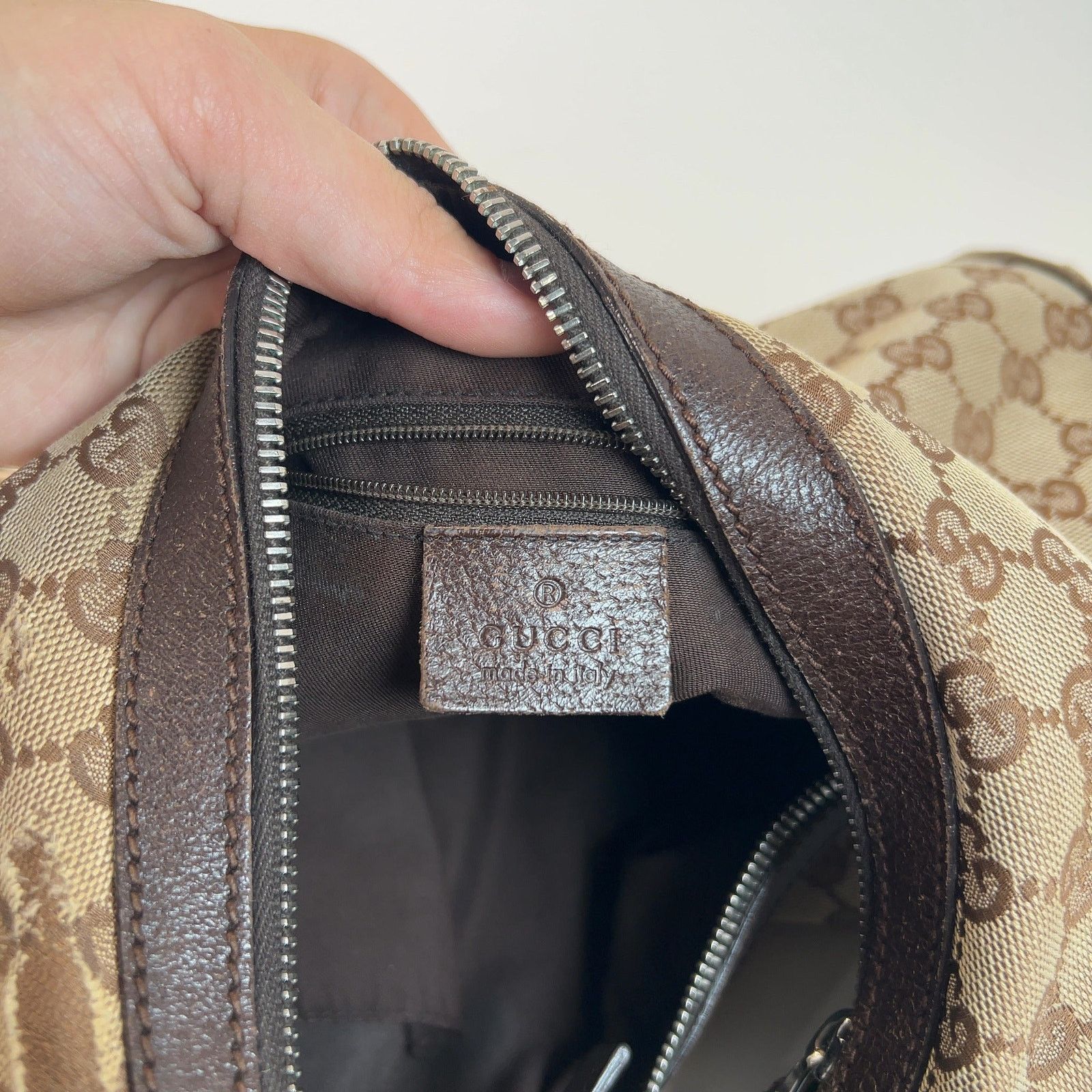 Gucci Gucci GG Supreme Canvas Hobo Bag Size ONE SIZE - 10 Thumbnail