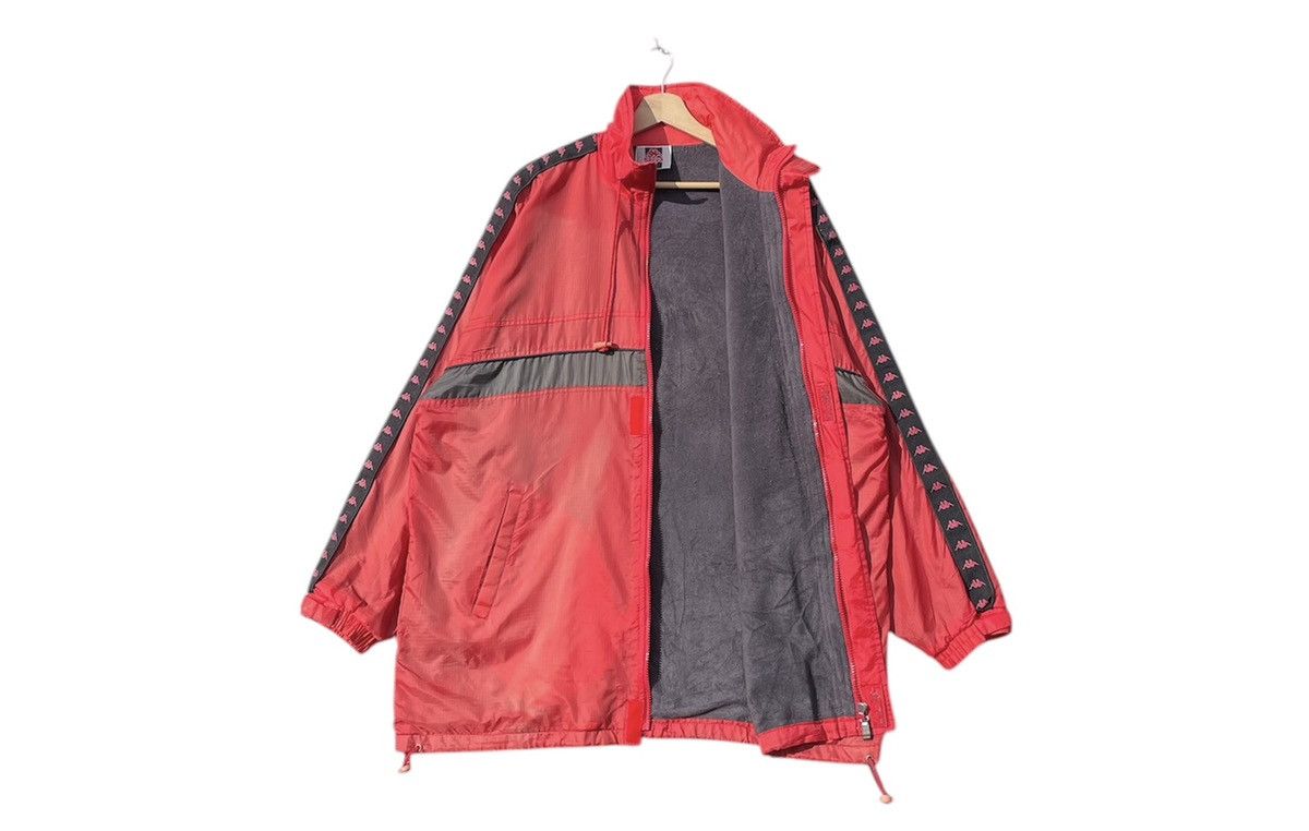 Kappa RARE🔥 Kappa Side Tape Retro Windbreker Jacket Hoodie Size US L / EU 52-54 / 3 - 3 Thumbnail