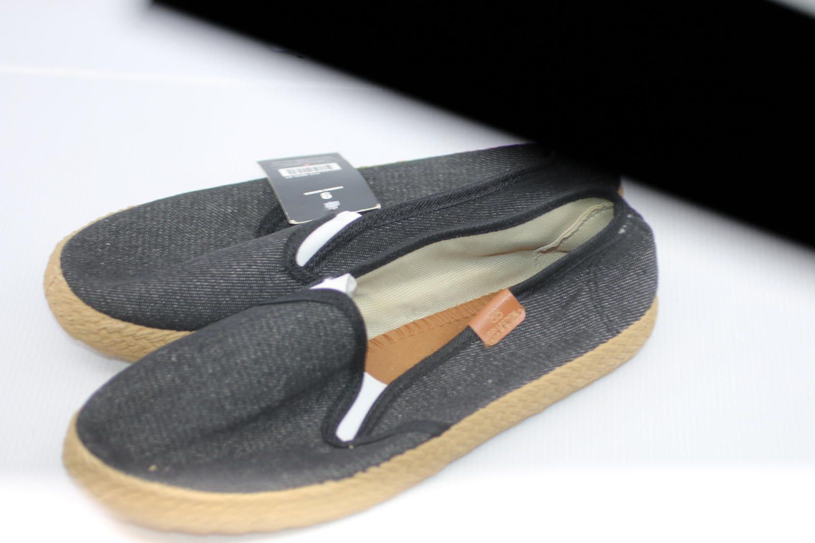 Other BB Collection Black Canvas Espadrille Slip On Sz 9 w/ tag Size US 9 / IT 39 - 1 Thumbnail