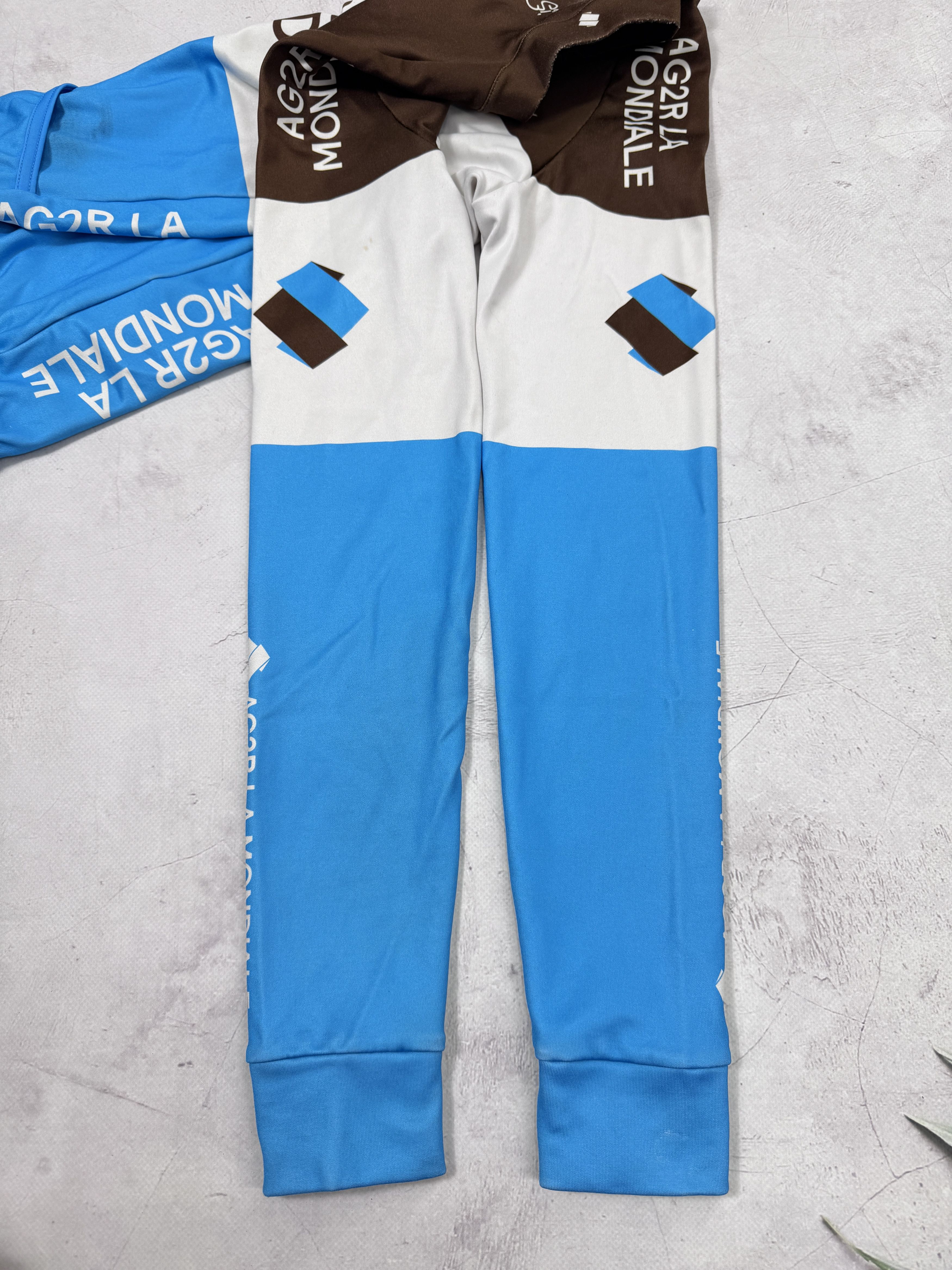 Vintage Rosti Warm Cycling Jersey Eddy Merckx AG2R LA Mondiale Size US XS / EU 42 / 0 - 8 Thumbnail
