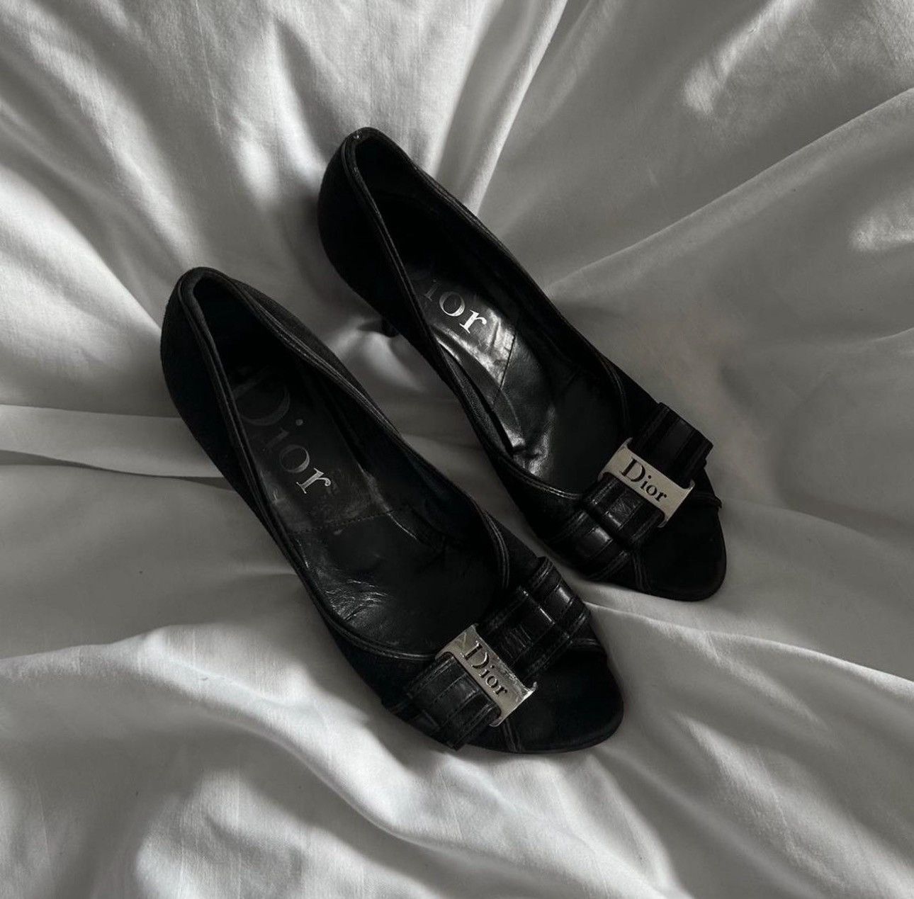 Dior vintage Dior kitten heels Size US 6.5 / IT 36.5 - 1 Thumbnail