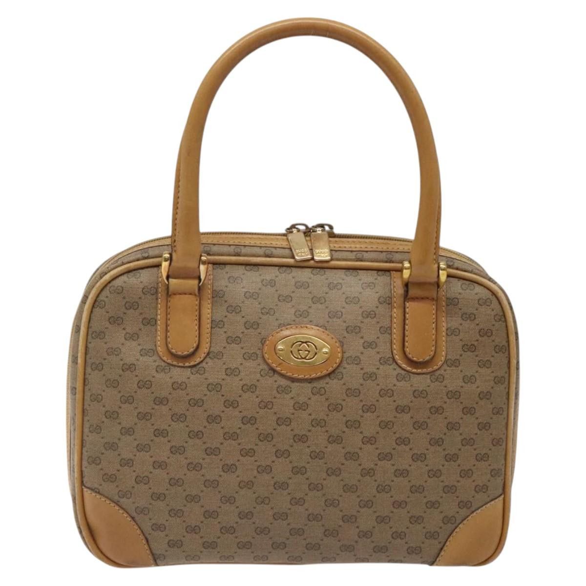 Gucci GUCCI Micro GG Supreme Hand Bag Pvc Beige Gold 000 39 000 39 Size ONE SIZE - 2 Thumbnail