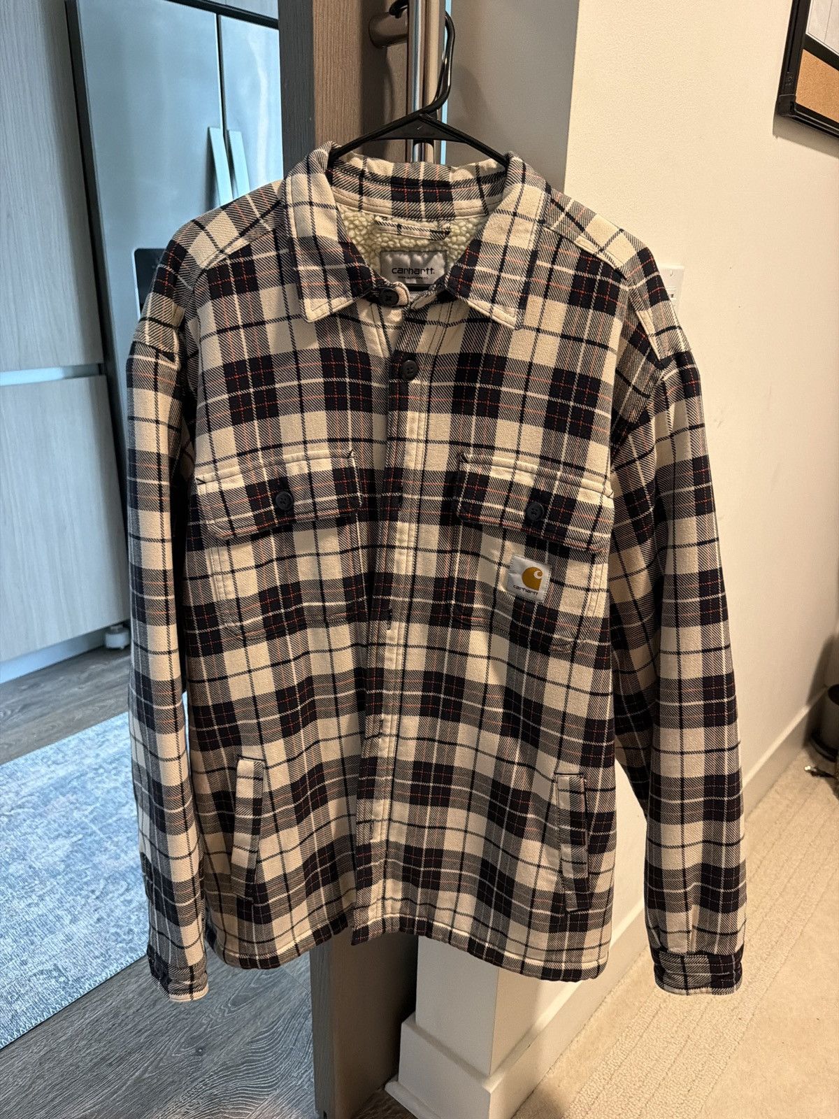 Carhartt Carhartt flannel sherpa-lined shirt jacket Size US XL / EU 56 / 4 - 1 Thumbnail
