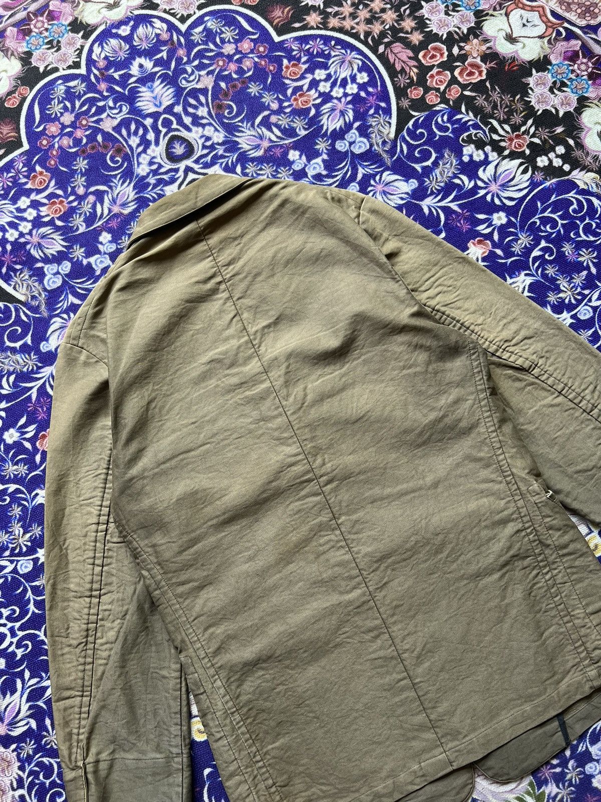 Yohji Yamamoto AAR Yohji Yamamoto Green Blazer Jacket Size US M / EU 48-50 / 2 - 13 Thumbnail