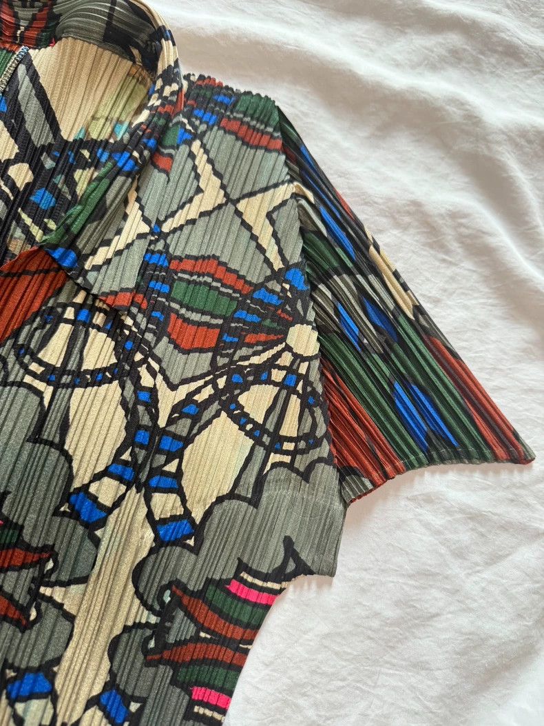 Issey Miyake issey miyake size:3 Windmill short sleeve 2505-Nextarrow Size XXS / US 00 / IT 34 - 4 Thumbnail