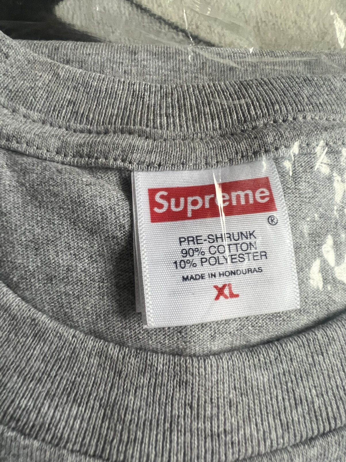 Supreme SS26 Supreme Arabic Box Logo - Heather Gray Size US XL / EU 56 / 4 - 4 Thumbnail