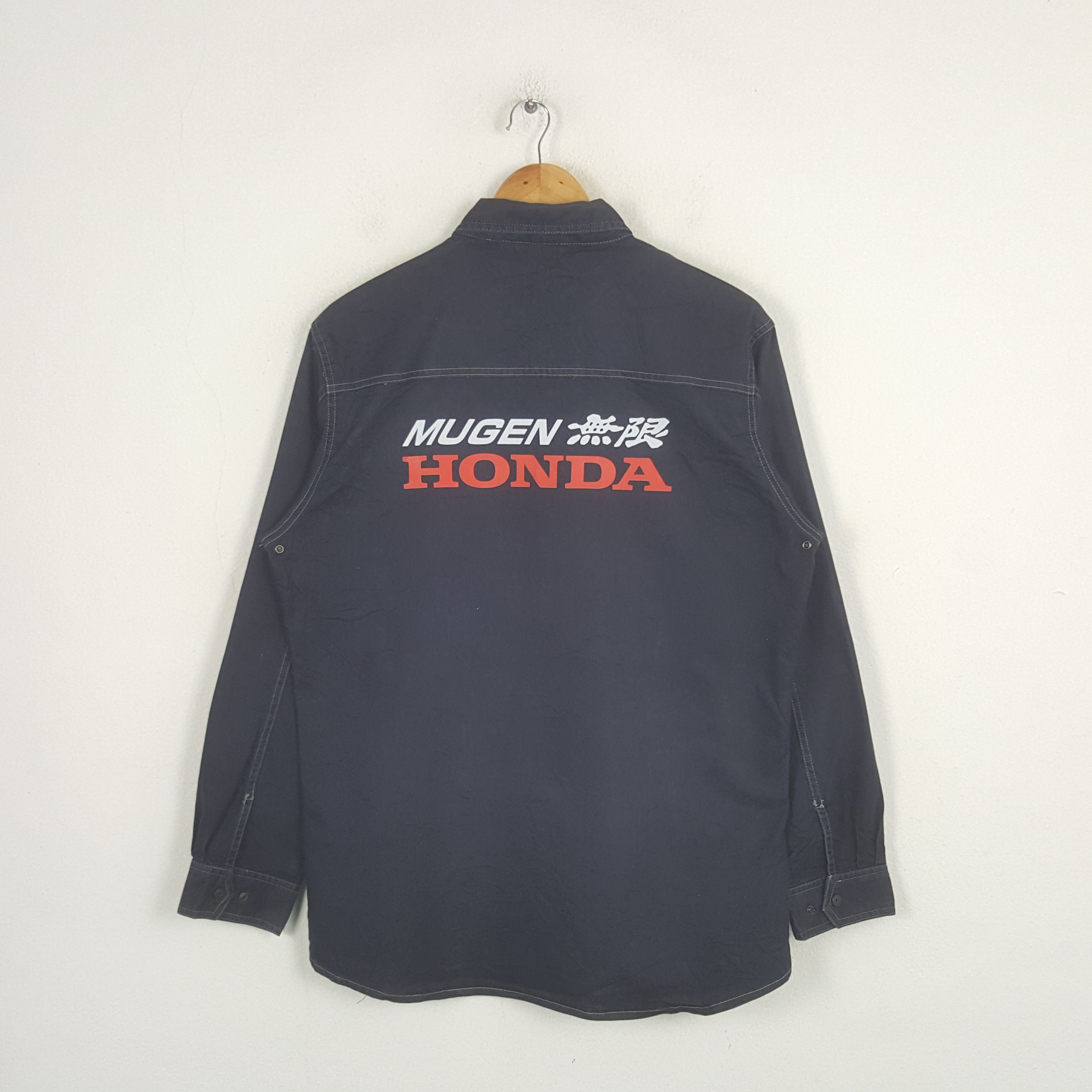 Japanese Brand VIntage Mugen Honda Japanese Racing Custom Jacket RR17 Size US M / EU 48-50 / 2 - 1 Thumbnail