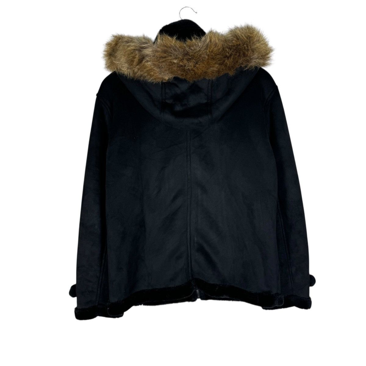 If Six Was Nine 🌟THRUXTON FUR HOODIE SYNTHETIC LEATHER JACKET Size M / US 6-8 / IT 42-44 - 8 Thumbnail