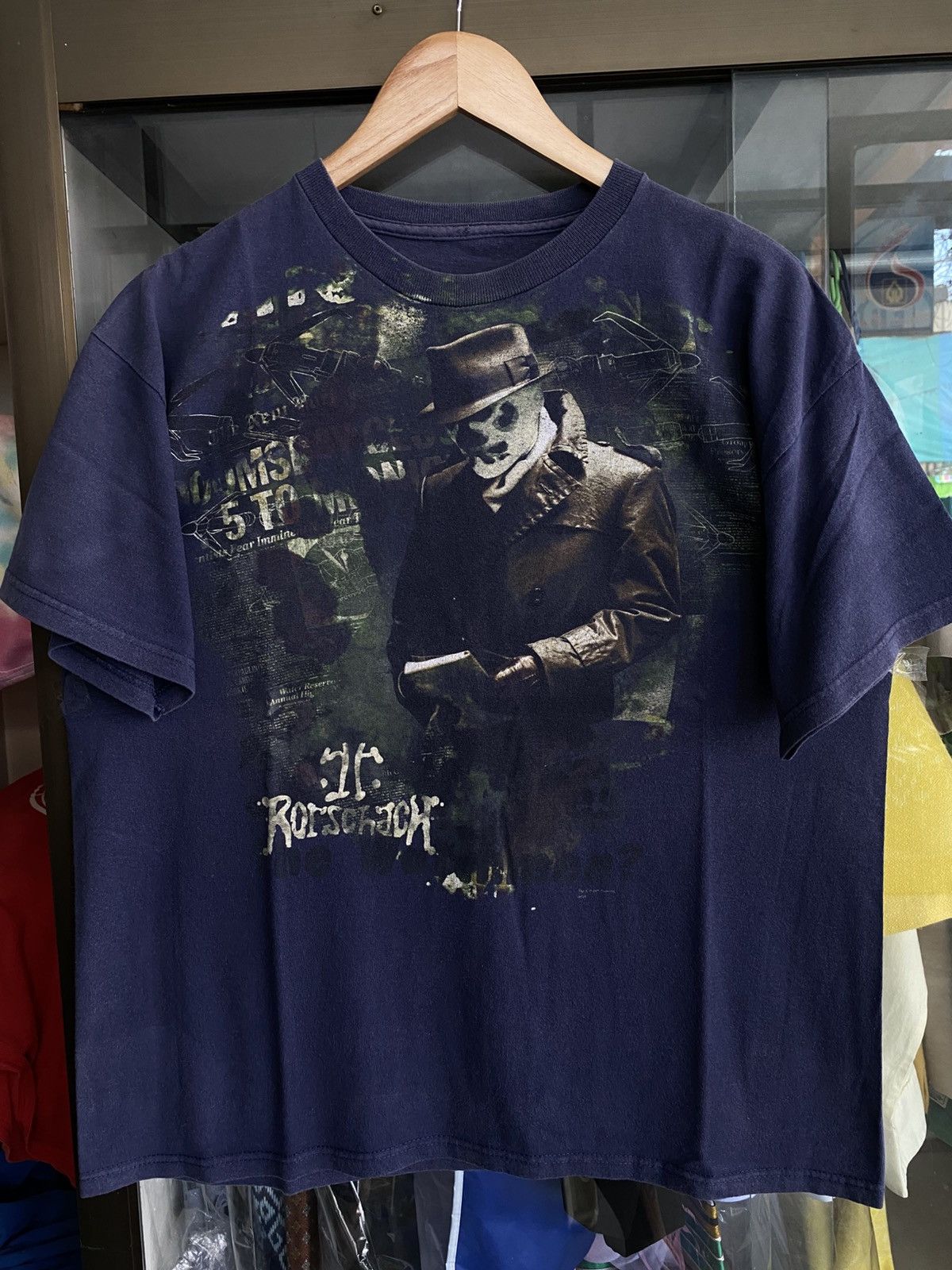 Vintage Watchmen Movie Rorschach 2009 Shirt Size US L / EU 52-54 / 3 - 1 Thumbnail