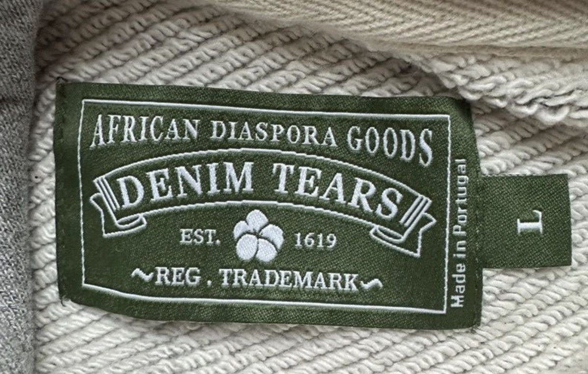 DENIM TEARS Denim Tears Hoodie Size Large Size US L / EU 52-54 / 3 - 8 Thumbnail