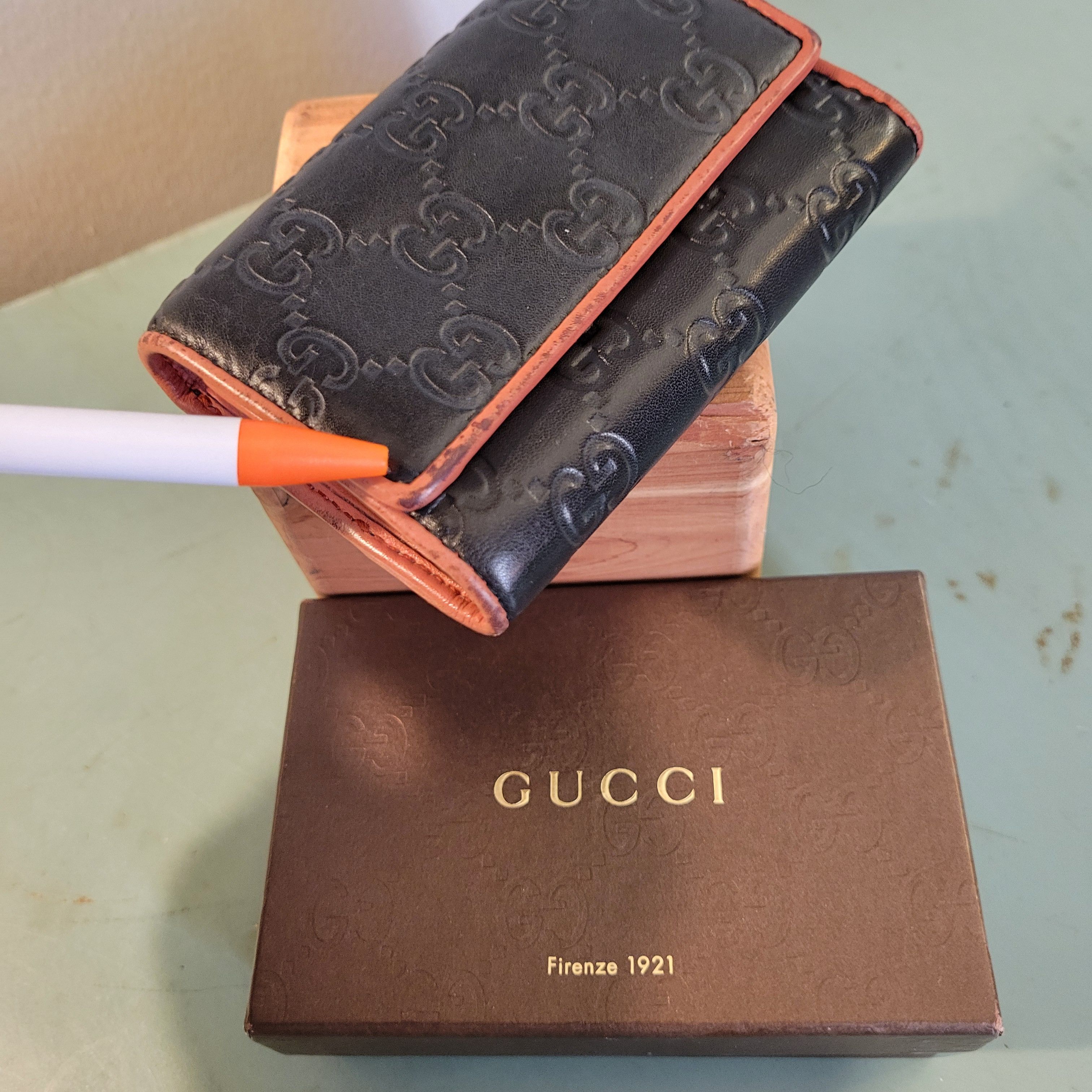 Gucci Gucci Sima 3-in-one Pocket Organizer Wallet Key Case w/Box Size ONE SIZE - 7 Thumbnail