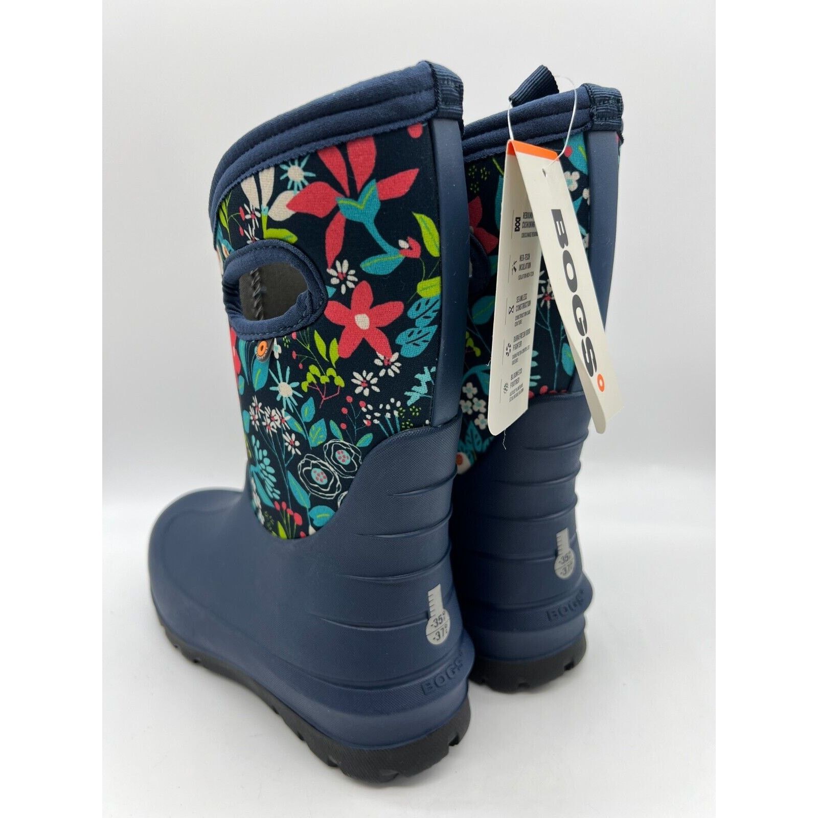 Other Bogs Neo Classic Kid's Winter Boots Blue Youth Size 4/EUR 37 Size US 4 / IT 34 - 7 Thumbnail