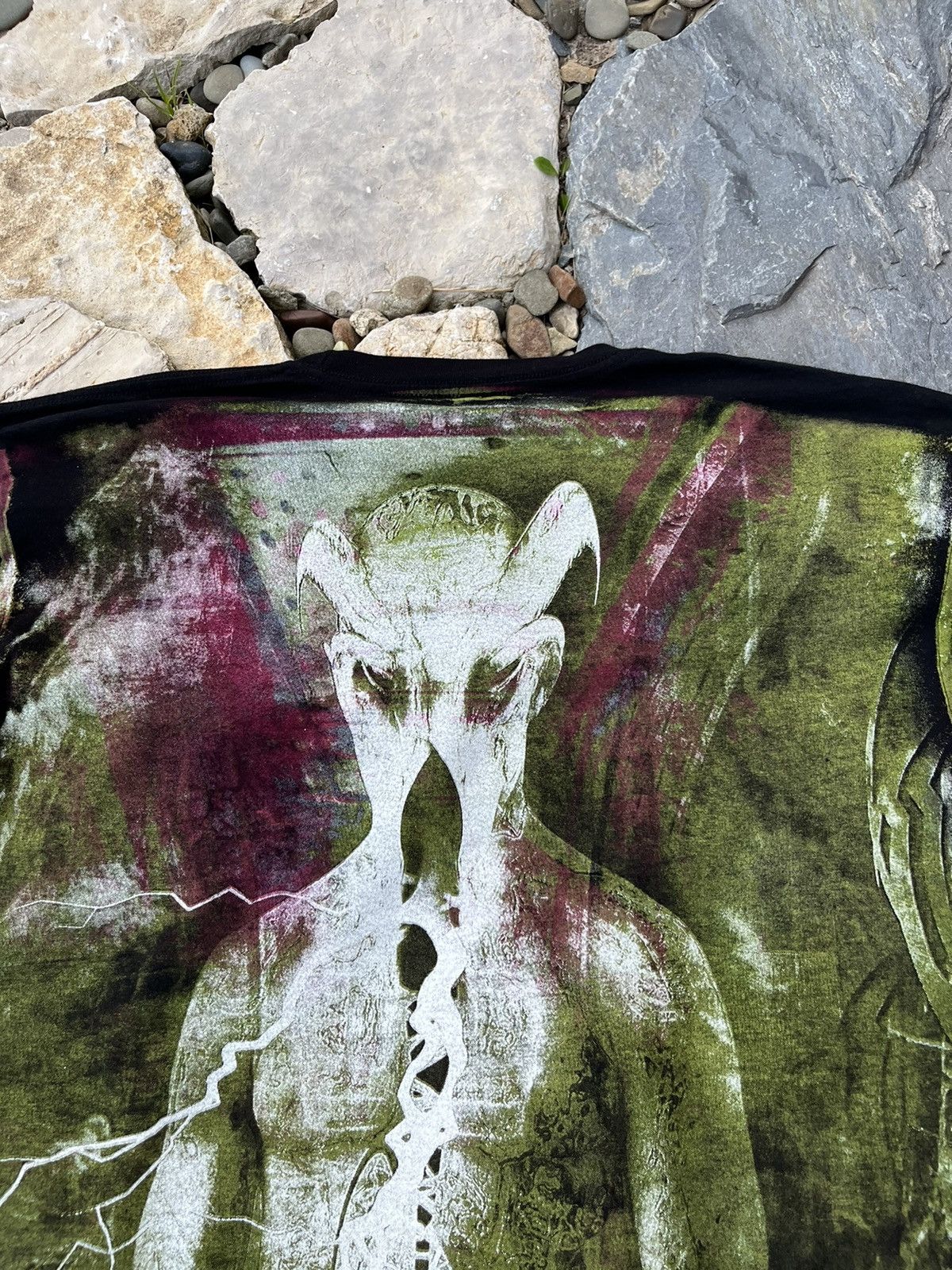 Band Tees × Vintage Vintage OG Vader Revelations y2k all over print tee rare Size US L / EU 52-54 / 3 - 14 Thumbnail