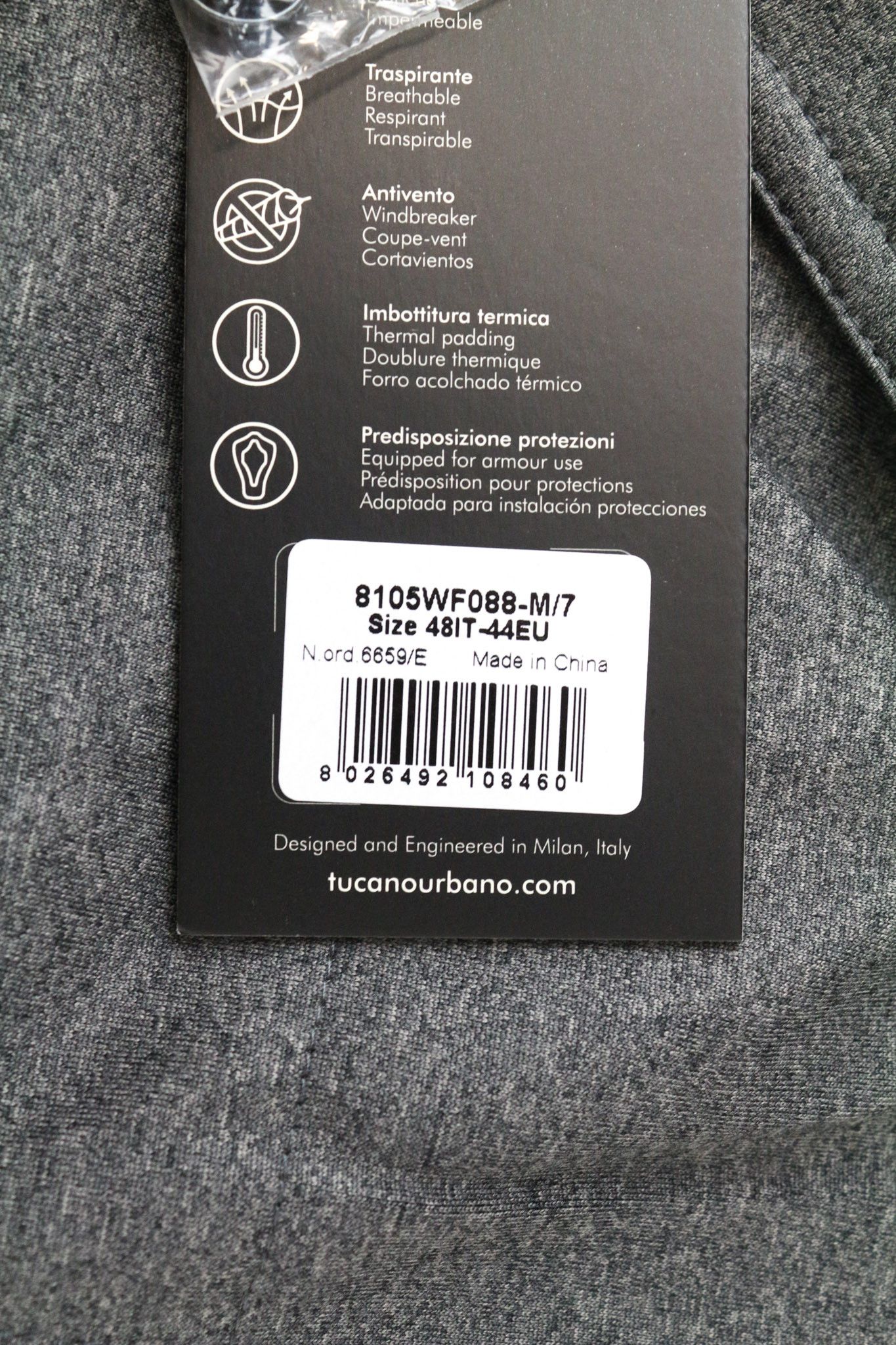 Other WILMA EU44 Grey Waterproof Padded Moto Jacket 75590 Size XXL / US 16-18 / IT 52-54 - 9 Thumbnail