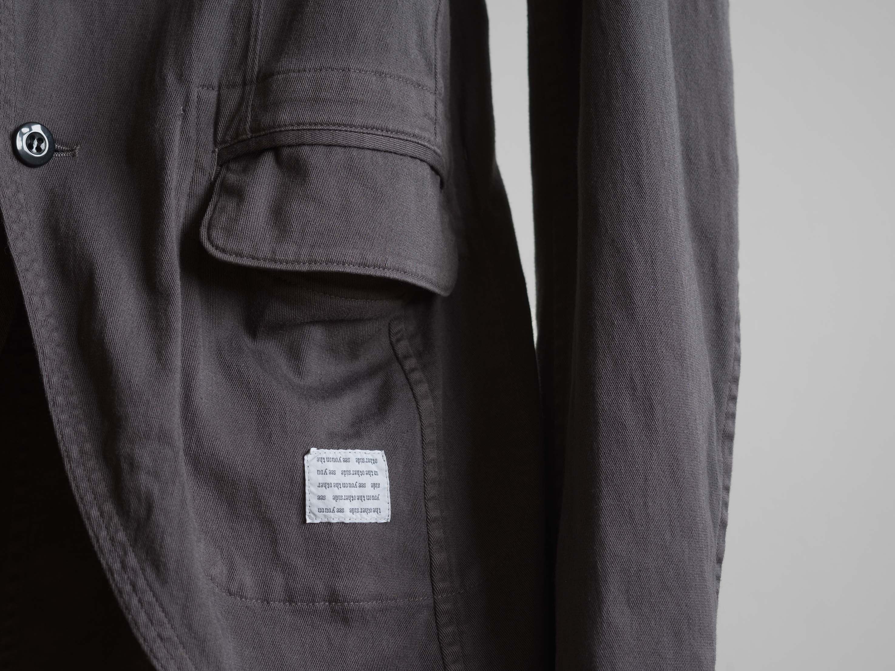 Comme des Garcons Homme SS2011 GANRYU COMME des GARCONS REVERSIBLE WORK JACKET Size US L / EU 52-54 / 3 - 7 Thumbnail
