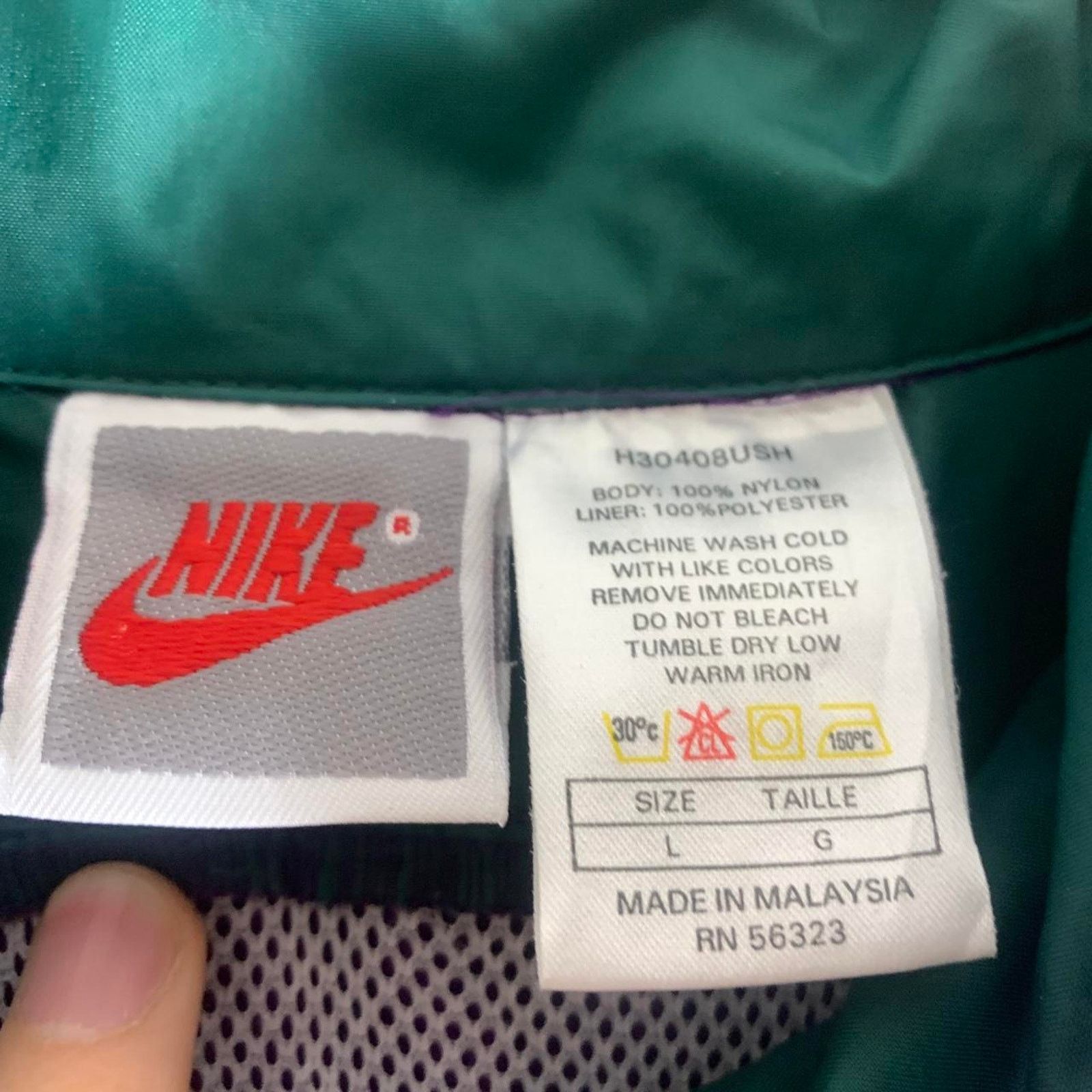 Nike vintage 1993 MEMPHIS ST JUDE CHILDREN’S HOSPITAL windbreaker Size US L / EU 52-54 / 3 - 5 Thumbnail