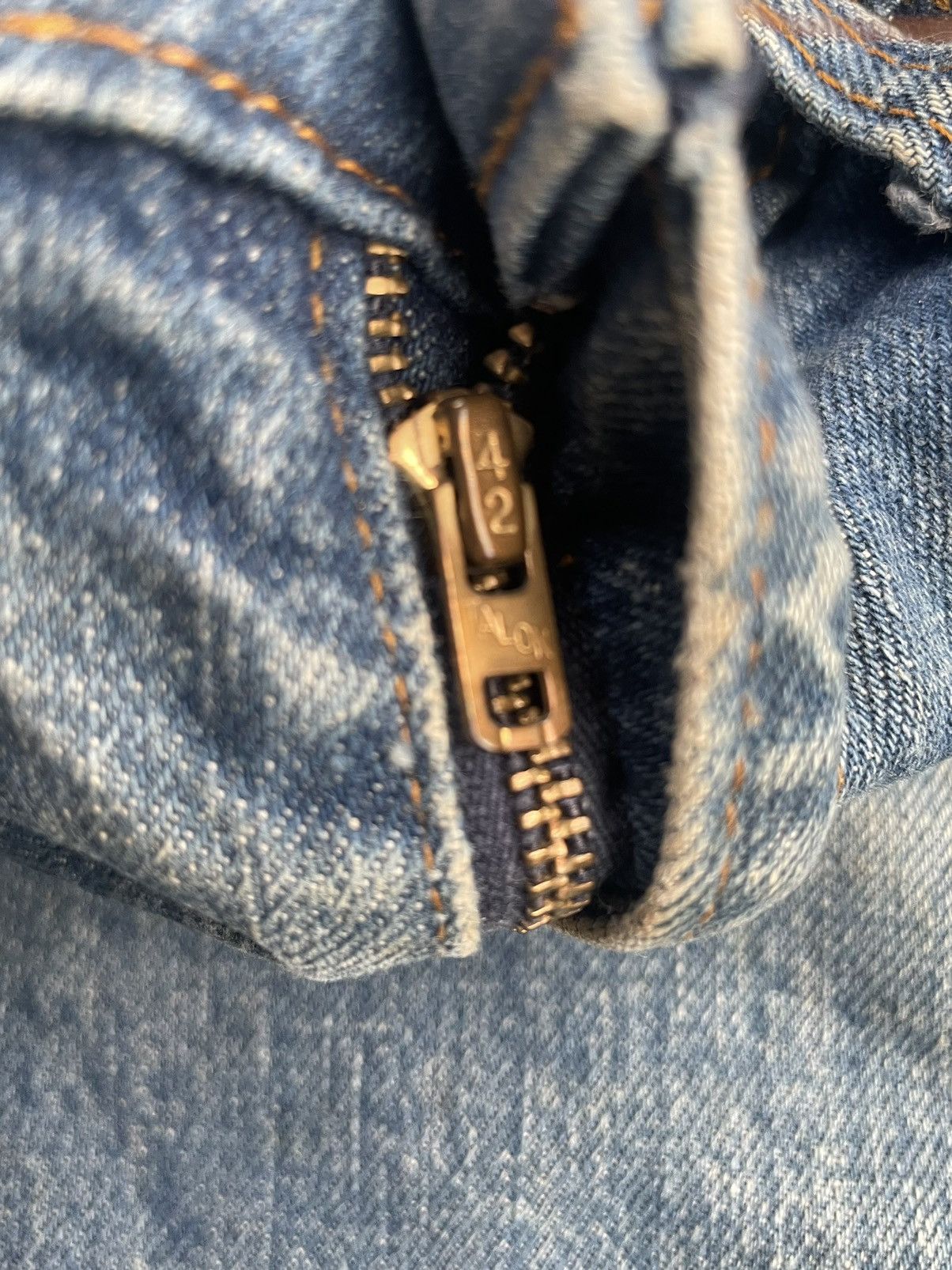 Levi's Vintage 1979 Levis 646 e Orange Tag Size US 35 - 19 Thumbnail