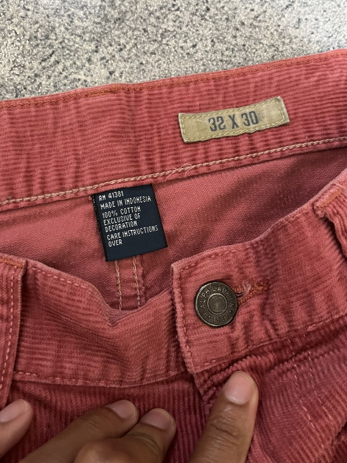 Polo Ralph Lauren Vintage corduroy pants Polo ralph lauren Size US 32 / EU 48 - 2 Thumbnail