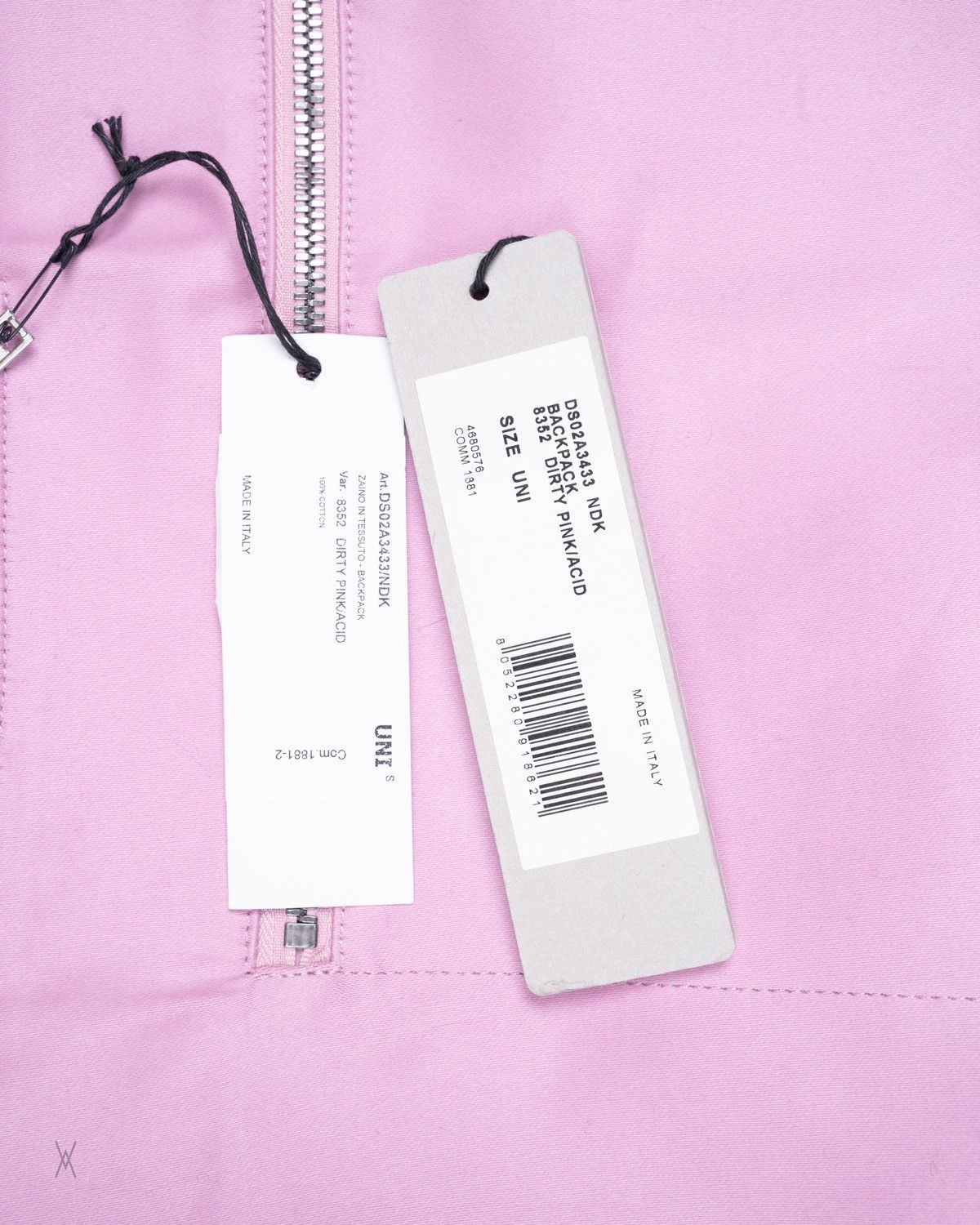 Rick Owens Rick Owens Dirty Pink Acid Backpack Size ONE SIZE - 6 Thumbnail