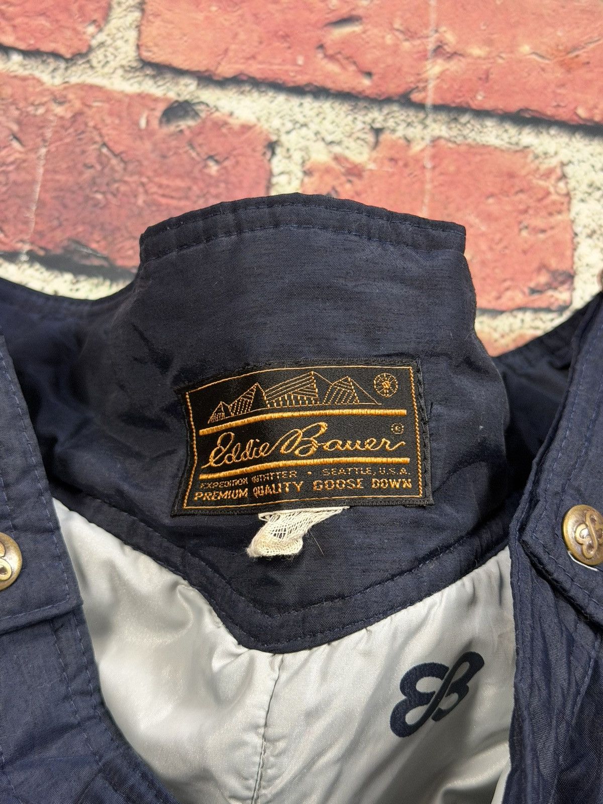 Eddie Bauer Vintage Goose Down Eddie Bauer Ski Pants Flared Snow 80s Size US 37 - 5 Thumbnail
