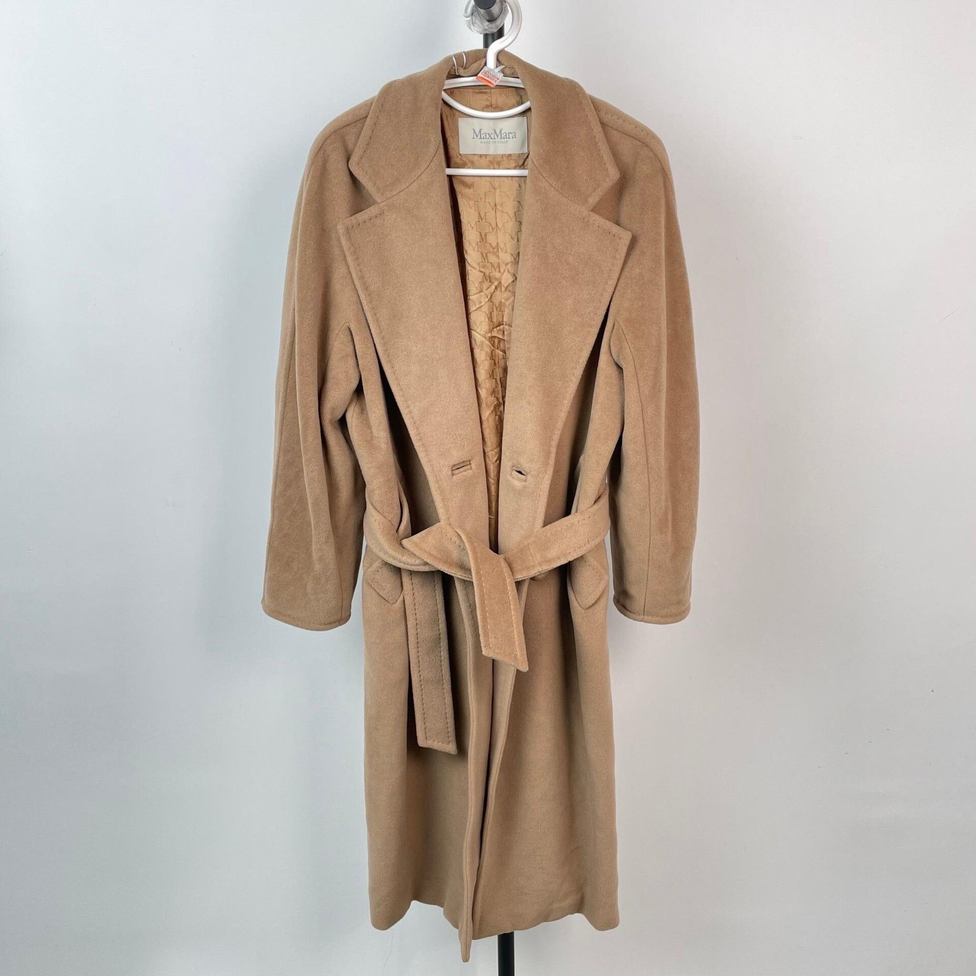 Max Mara MaxMara 101801 Camel Robe Coat Size XXS / US 00 / IT 34 - 1 Thumbnail