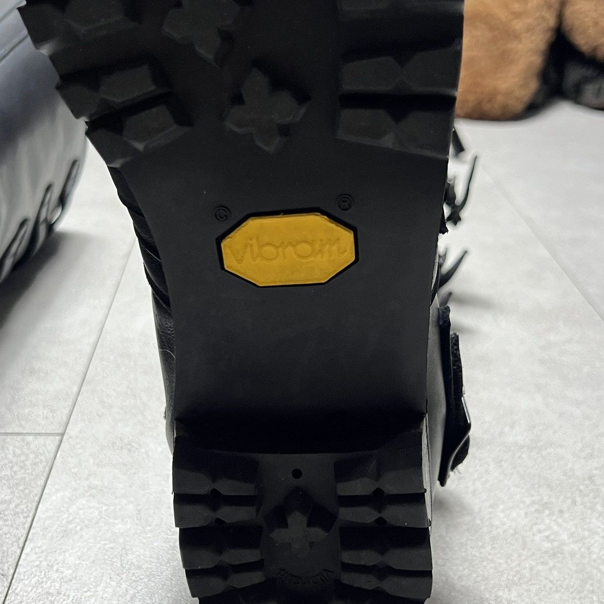 Blackmeans Blackmeans Leather 8 buckle Boots Size ONE SIZE - 10 Thumbnail