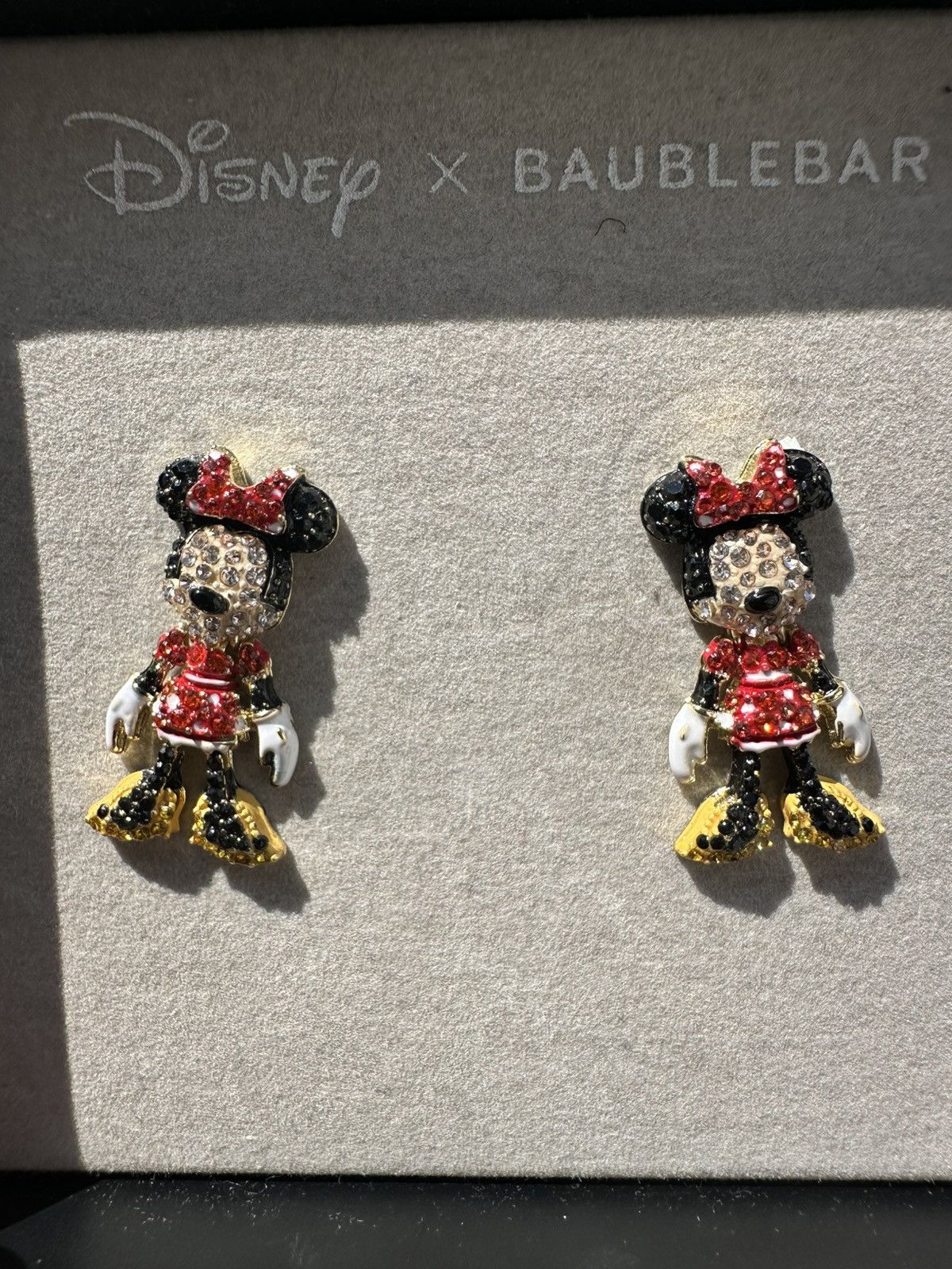 Designer × Disney 1 pc Disney X BAUBLEBAR Minnie Mouse Pluto Goofy diamond Size ONE SIZE - 11 Thumbnail