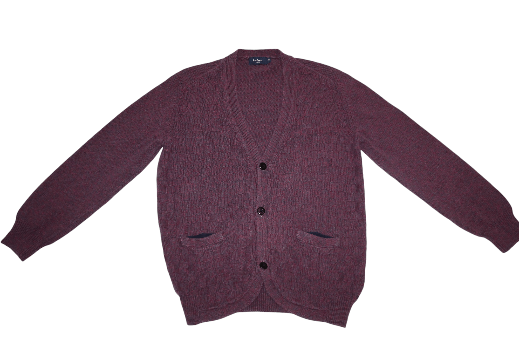Paul Smith Paul Smith Jeans Gradient Cotton Knitted Button-up cardigan Size US L / EU 52-54 / 3 - 4 Thumbnail