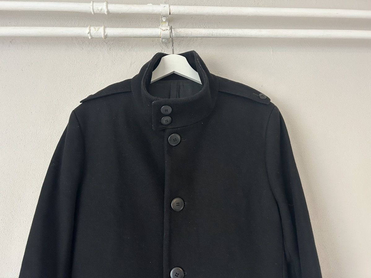 Givenchy Black Wool Overcoat Size US M / EU 48-50 / 2 - 7 Thumbnail